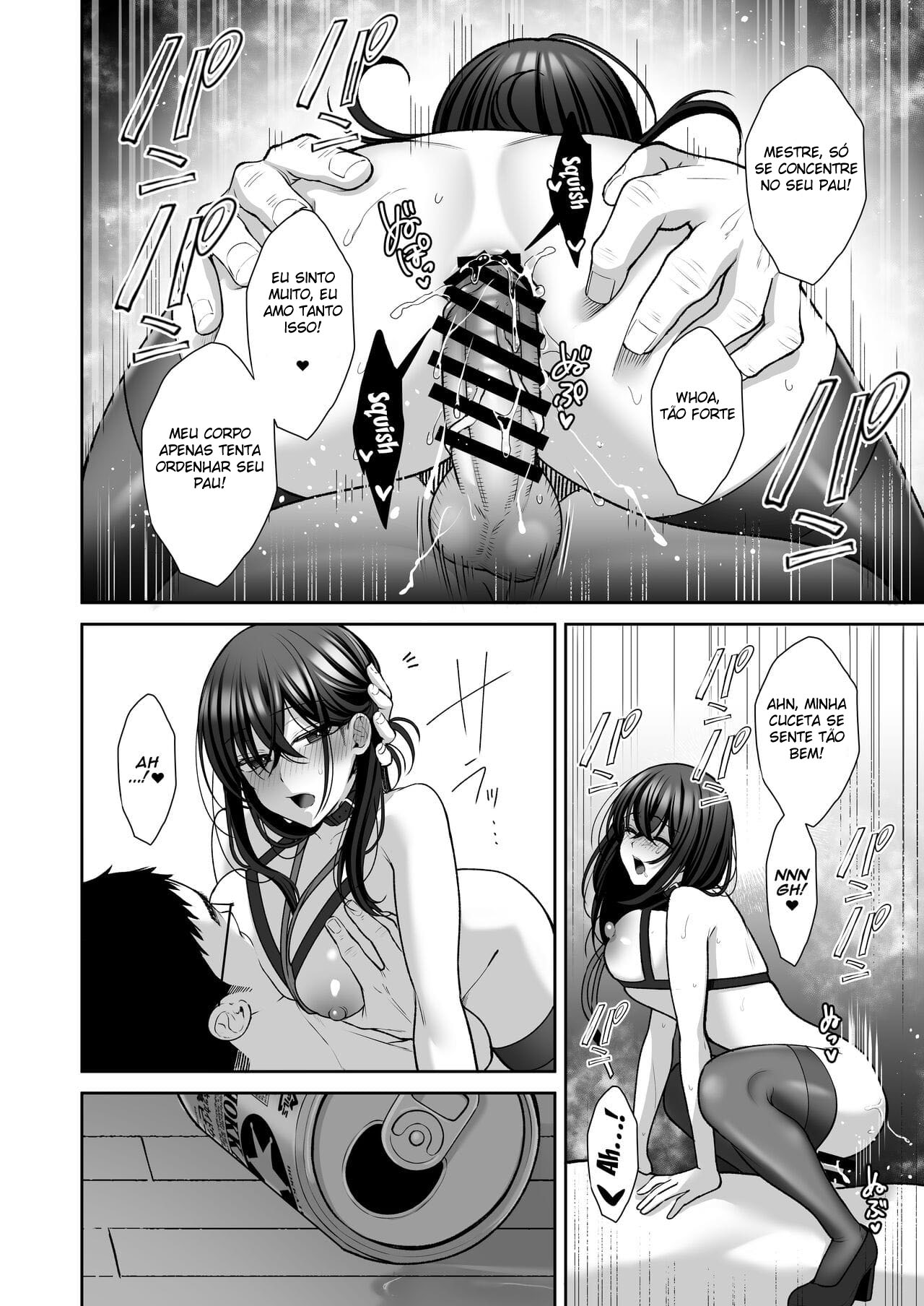 Treinamento Masoquista de Onahole ás Escondidas Com Minha Secretária 2 - Foto 38