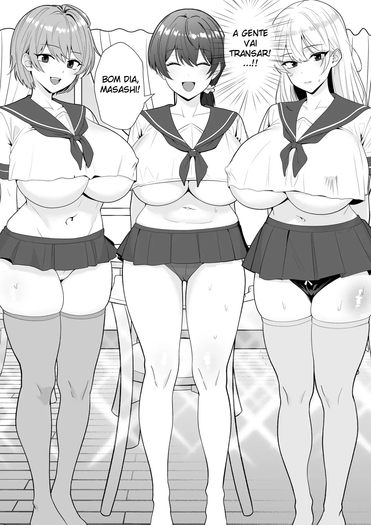 Harém de Mães 3 ~ Sexo Doce e Carinhoso de Uniforme com as Mães Que Eu Amo ~ - Foto 4