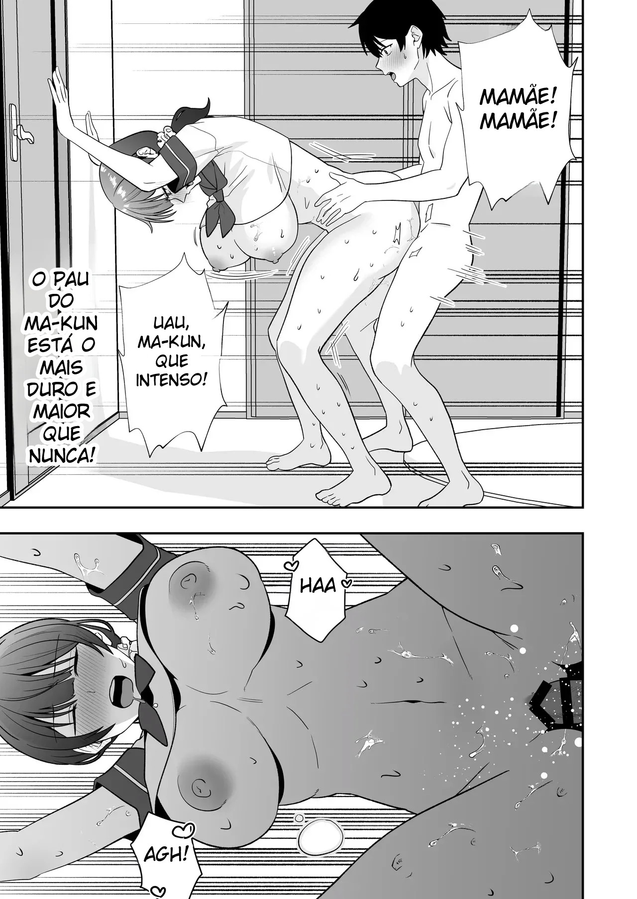 Harém de Mães 3 ~ Sexo Doce e Carinhoso de Uniforme com as Mães Que Eu Amo ~ - Foto 53