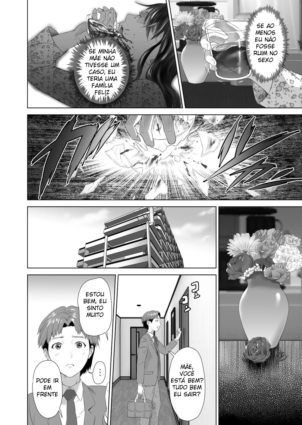 Sedução da Vizinhança ~ Teruhiko e Sua Mãe, Parte Final ~ - Foto 60