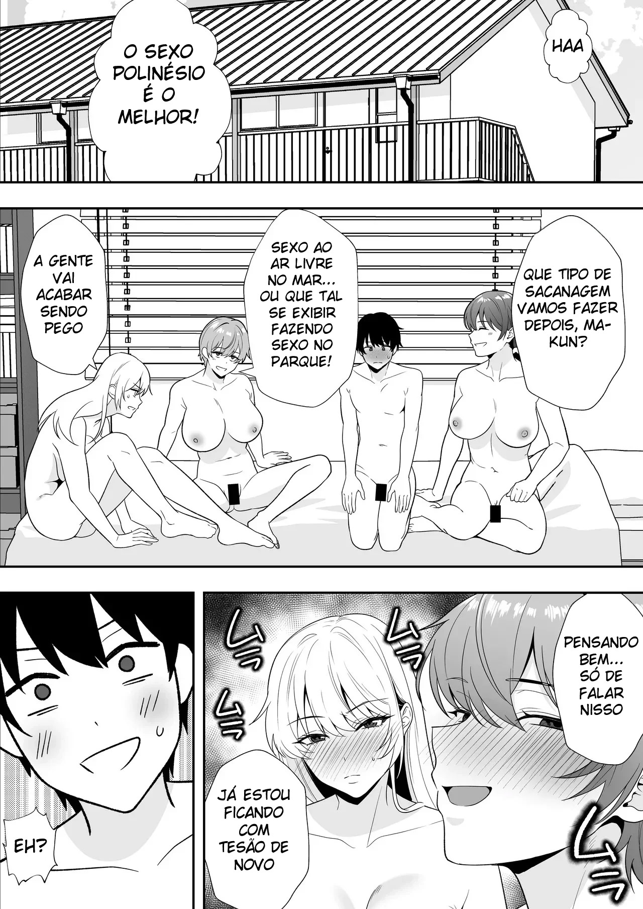 Harém de Mães 3 ~ Sexo Doce e Carinhoso de Uniforme com as Mães Que Eu Amo ~ - Foto 64