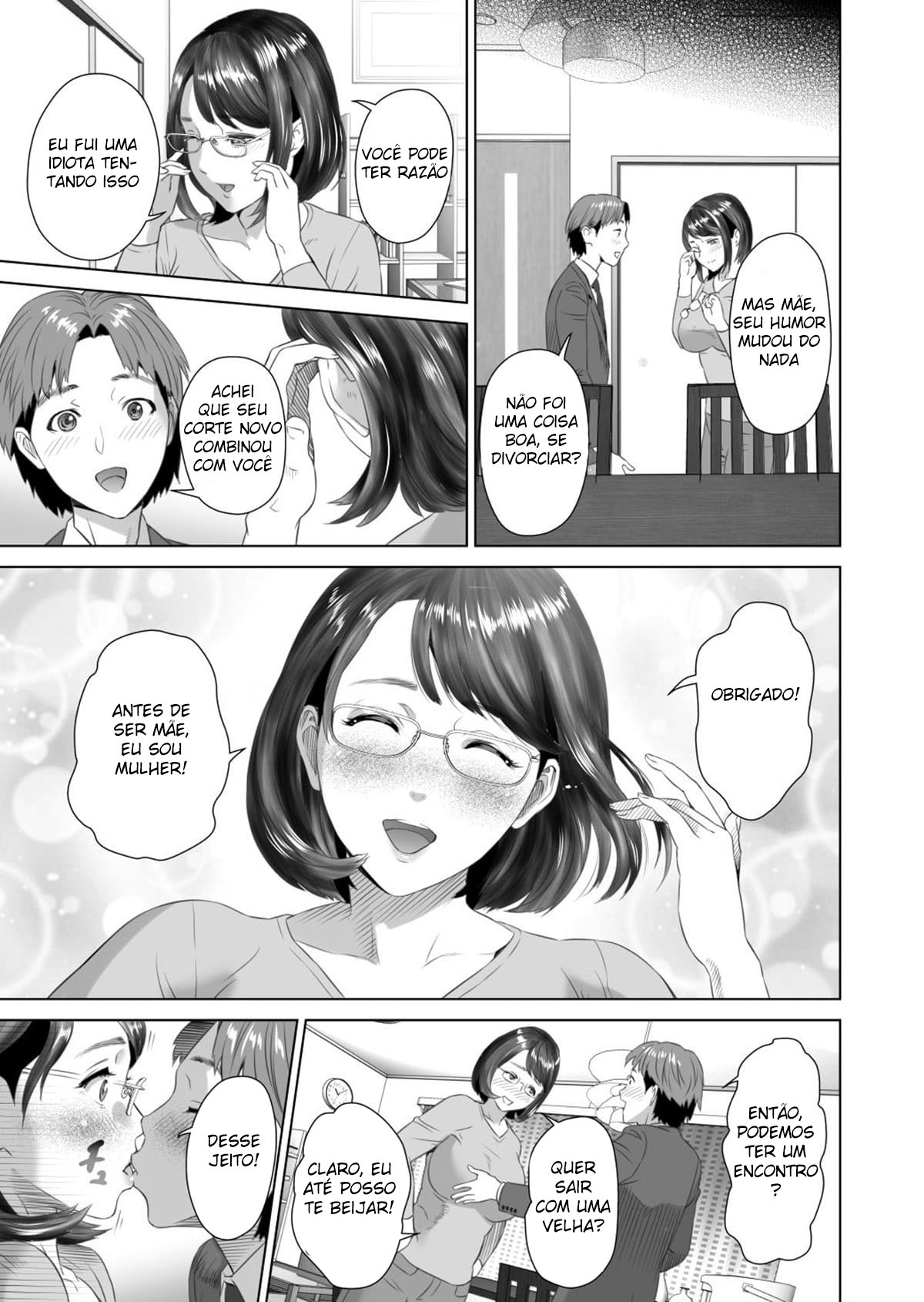 Sedução da Vizinhança ~ Teruhiko e Sua Mãe, Parte Final ~ - Foto 69