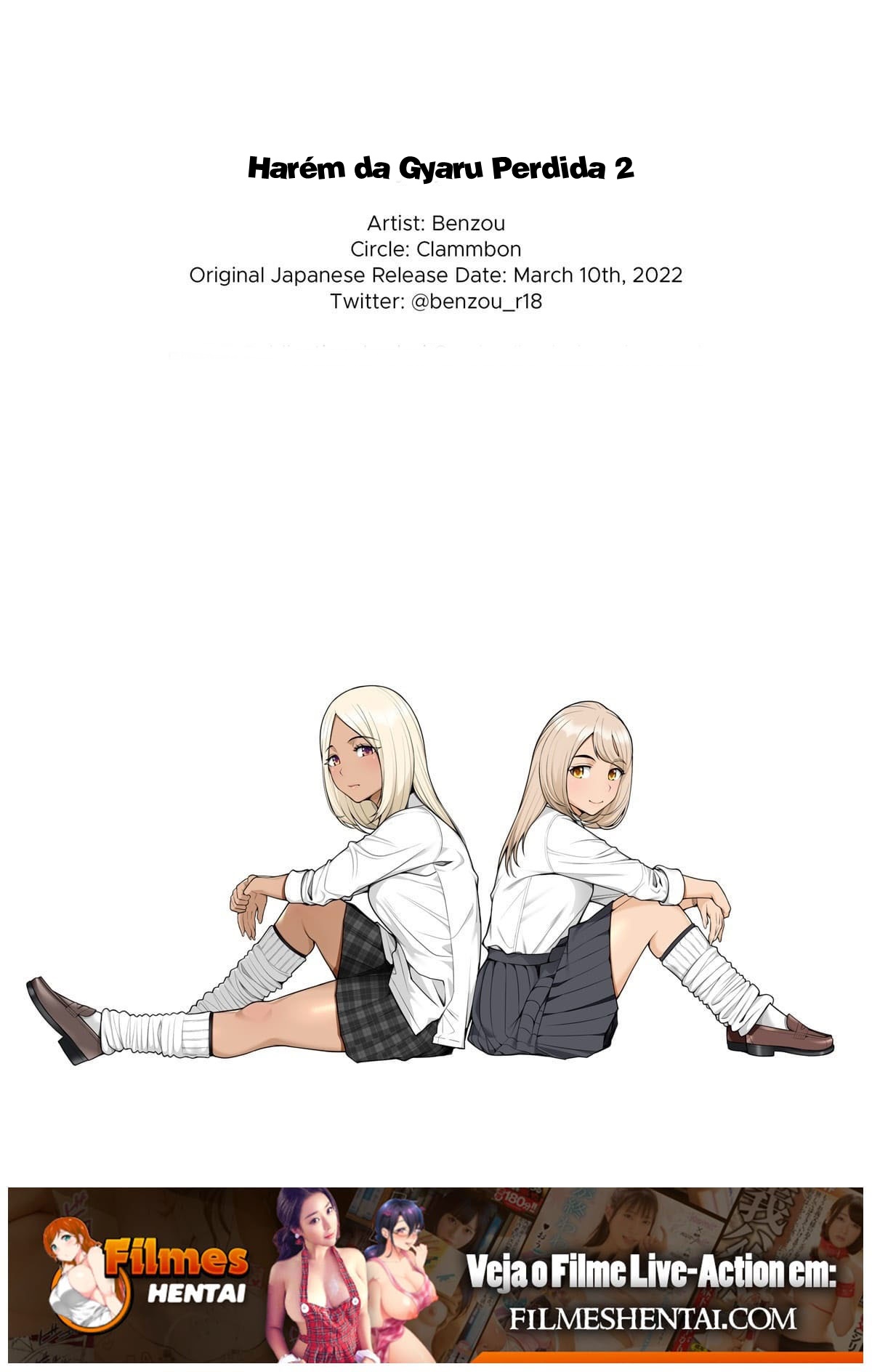 Harém da Gyaru Perdida 2 - Foto 82