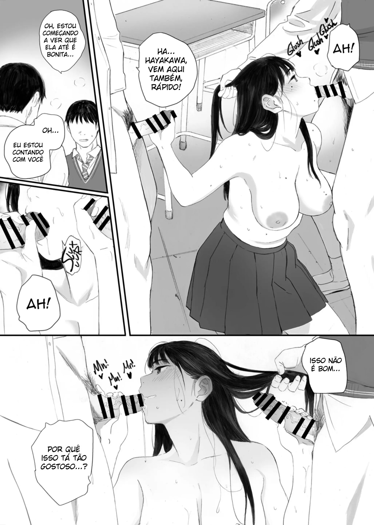 Eu Pedi Para A Minha Colega De Sala Otaku Fazer Alguns Serviços Suggar Daddy - Foto 107