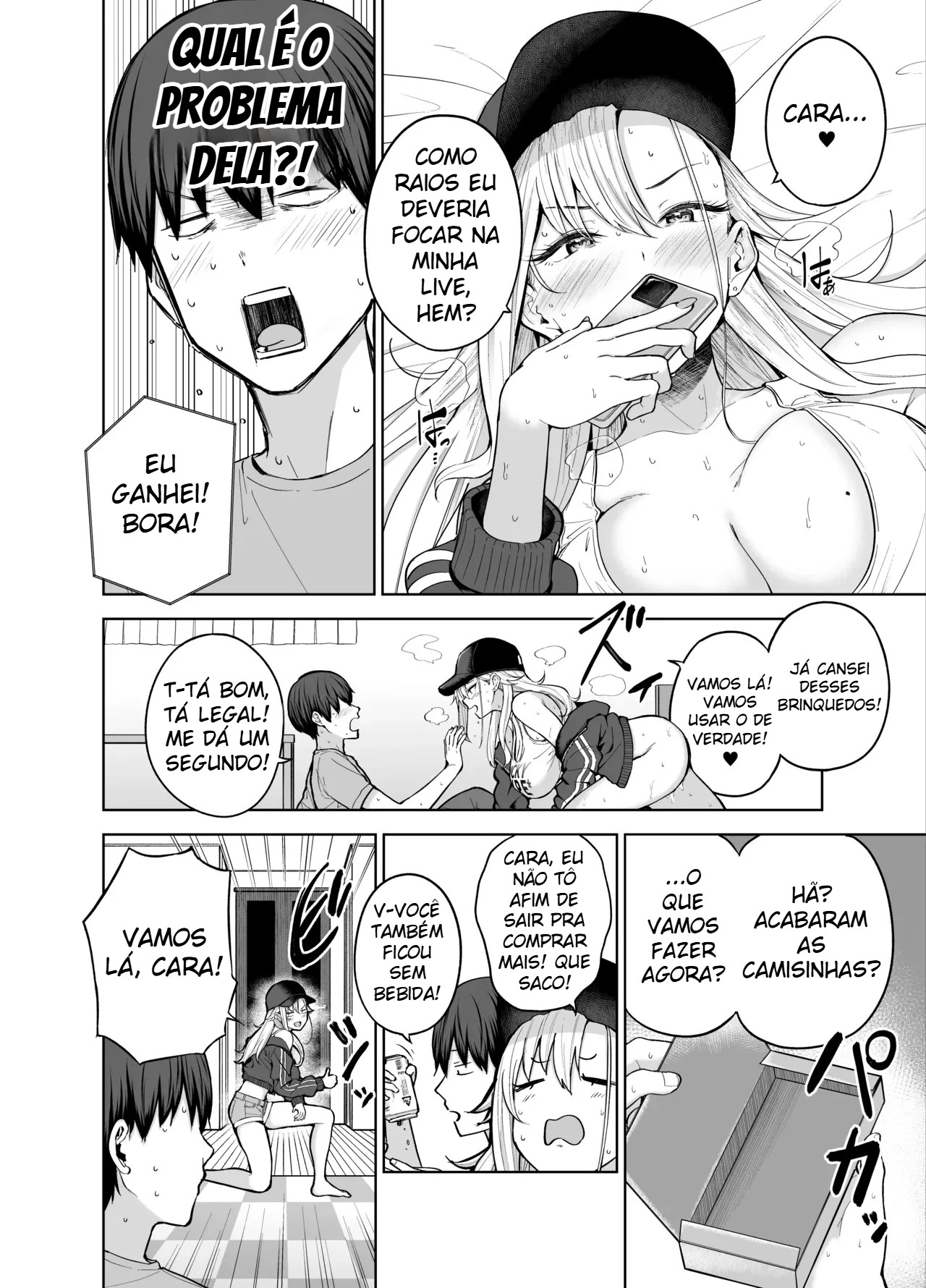 Sendo Agiota de uma Garota Gyaru Folgada em Troca de Favores 2 - Foto 11