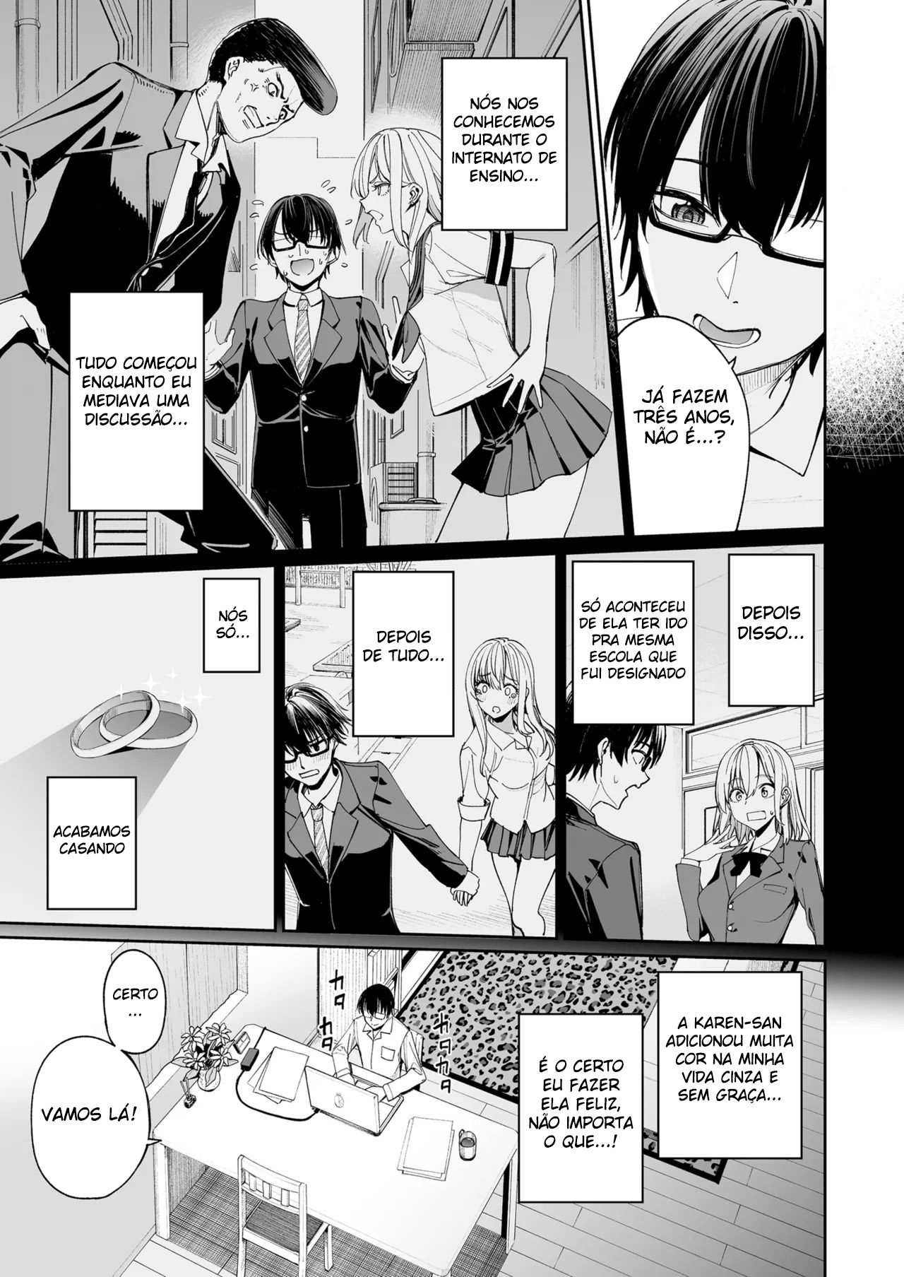 Depois Que Me Casei Com Uma Gyaru, Todos Os Dias Foram Os Melhore - Foto 11