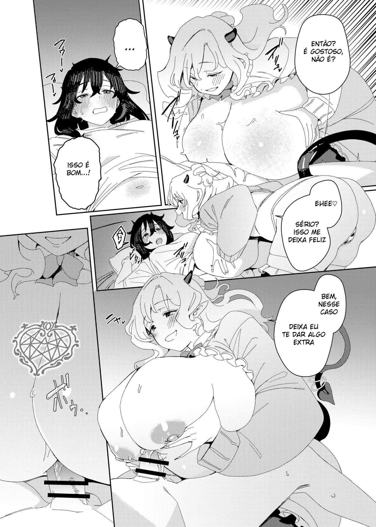 A Succubus Gyaru e a Nerd F*** - Foto 12