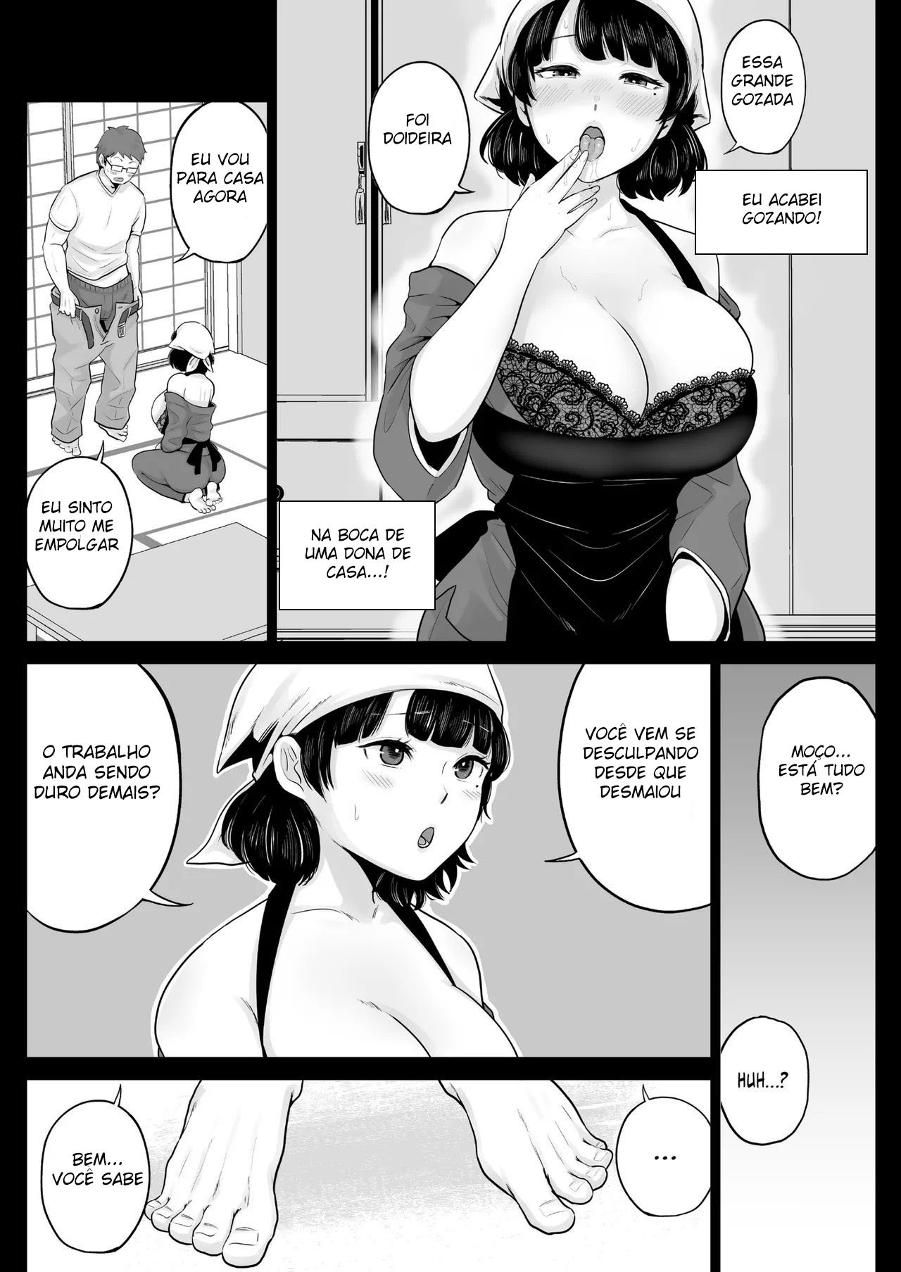 A História de Fazer Sexo Intenso Com a Bela Mulher Casada de Hakata da Loja de Bentos - Foto 12