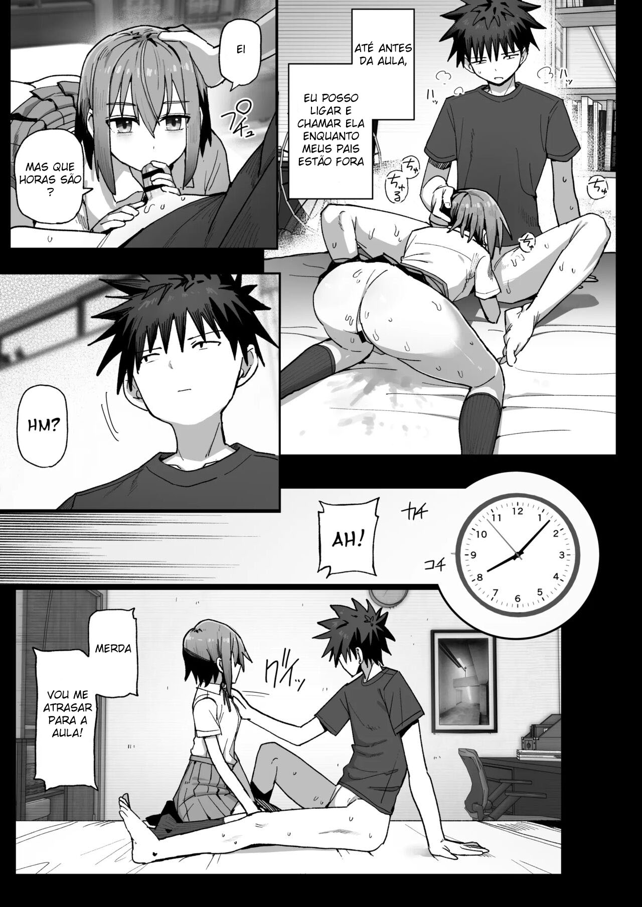 Por Favor, Não me Deixe Ir ~Acabei Me Apaixonando Pela Minha Amiga de Inf*** Onahole~ - Foto 14