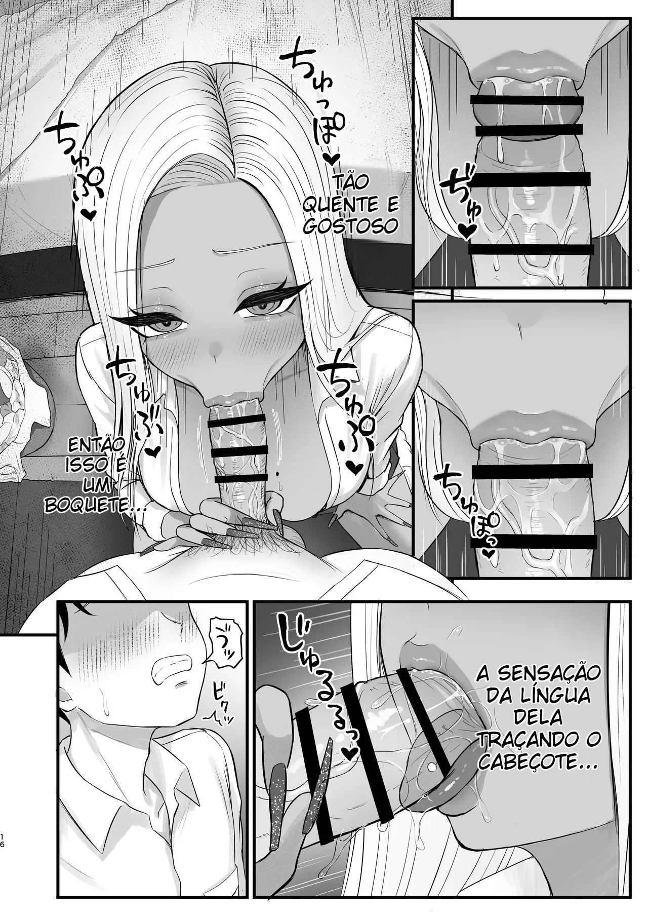 Minha Amiga Gyaru Que No Fundo Cede Fácil à Insistência - Foto 13
