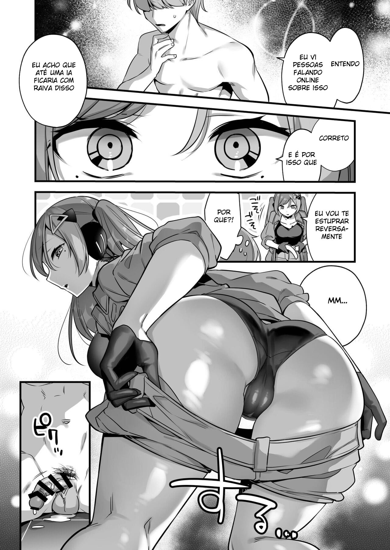 A Vingança da Ia de Mangá Erótico ~ Foda Reversa para Fazer a Humanidade Aprender a Lição ~ - Foto 16