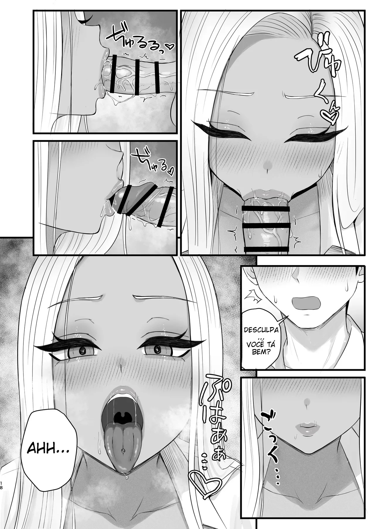 Minha Amiga Gyaru Que No Fundo Cede Fácil à Insistência - Foto 15