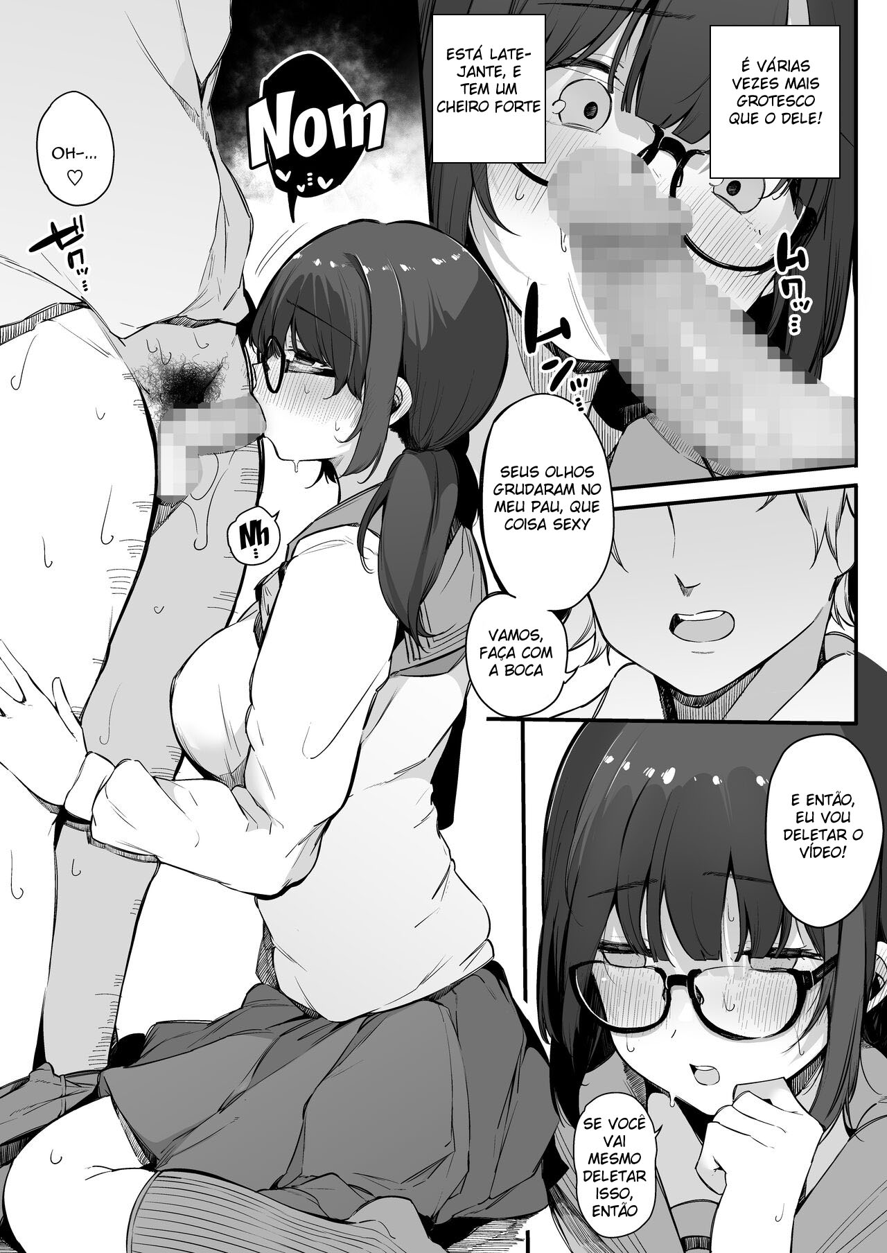 Até Que a Presidente da Turma Que Tem Um Namorado e Um Forte Desejo Sexual Sucumba - Foto 17