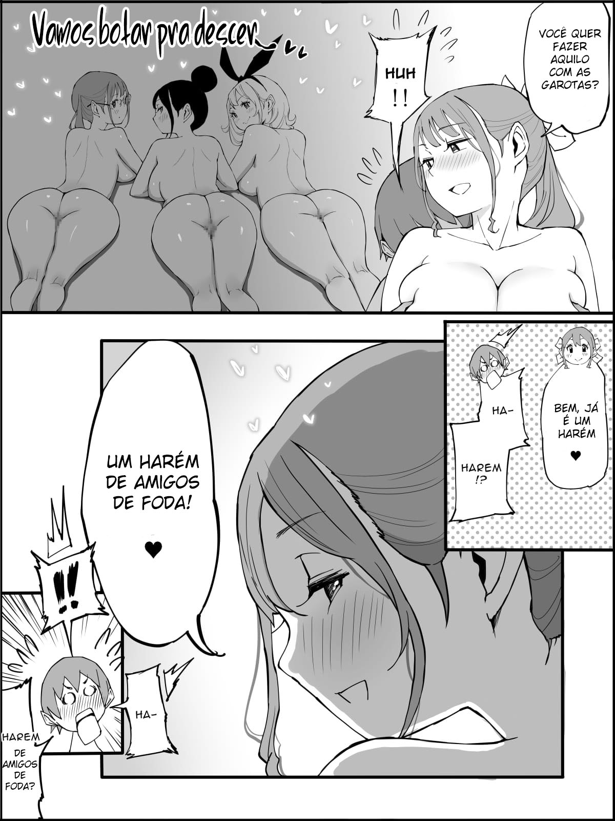 Como Eu Consegui Um Harém de Amigas Sexuais 3 - Foto 165