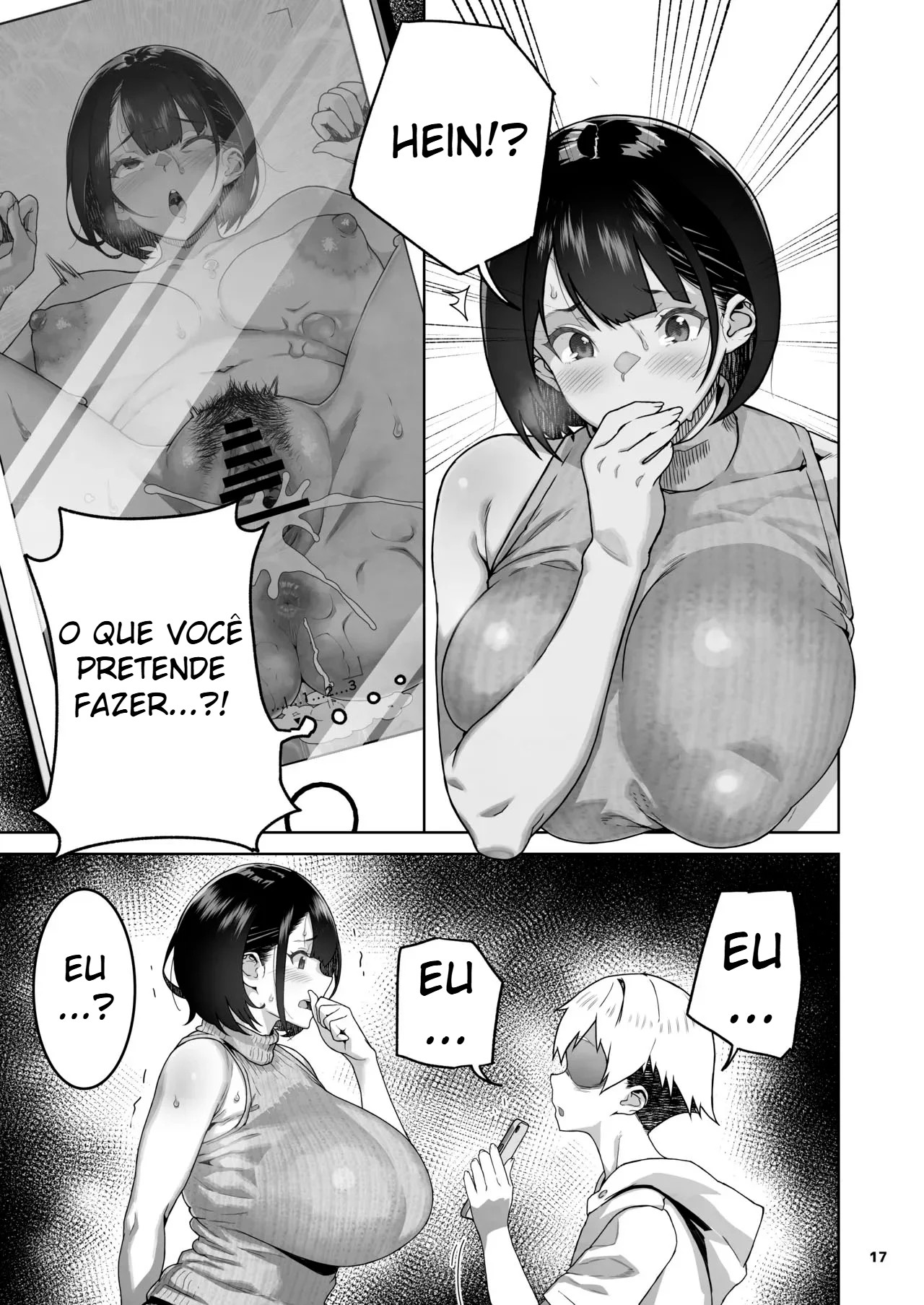 A Mãe do Meu Amigo - Como Ela É Peituda, Vou Tentar Foder Ela - Foto 18