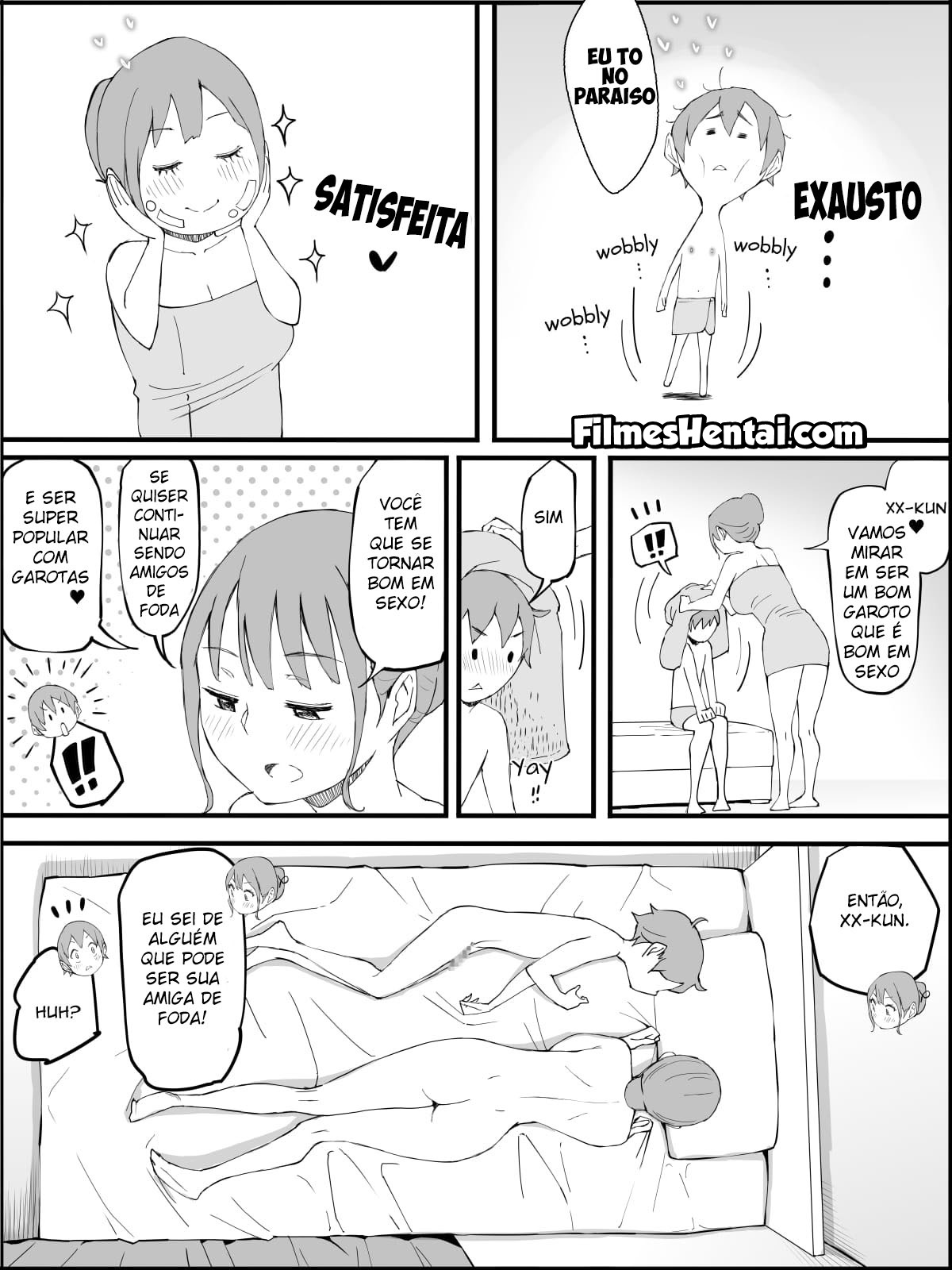 Como Eu Consegui Um Harém de Amigas Sexuais 3 - Foto 207
