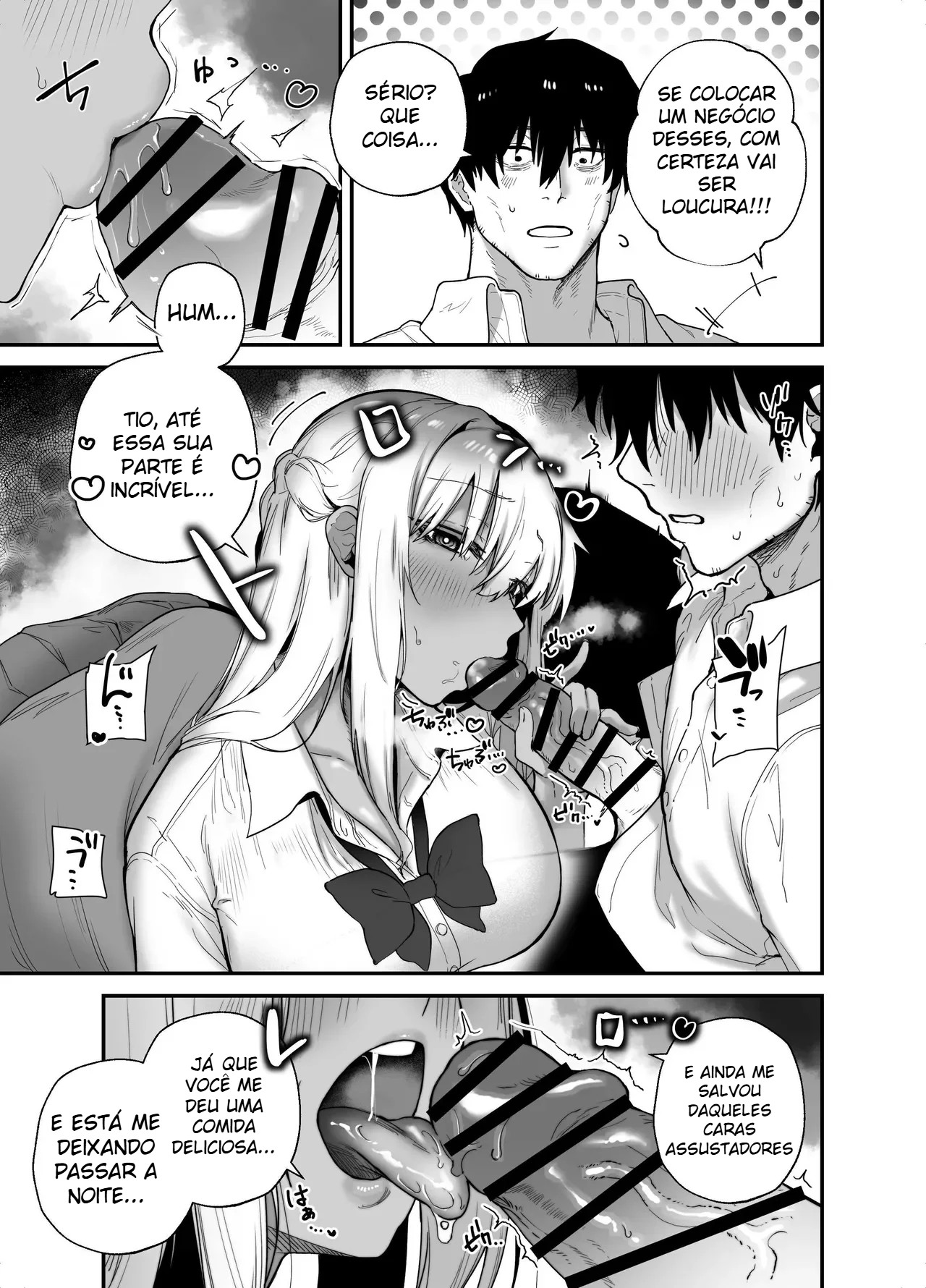Retribuição da Gyaru: O Trabalhador Que Salvou Uma Gyaru Peituda de Um Rebelde E Acabou Tendo Um Romance Puro Com Ela - Foto 20