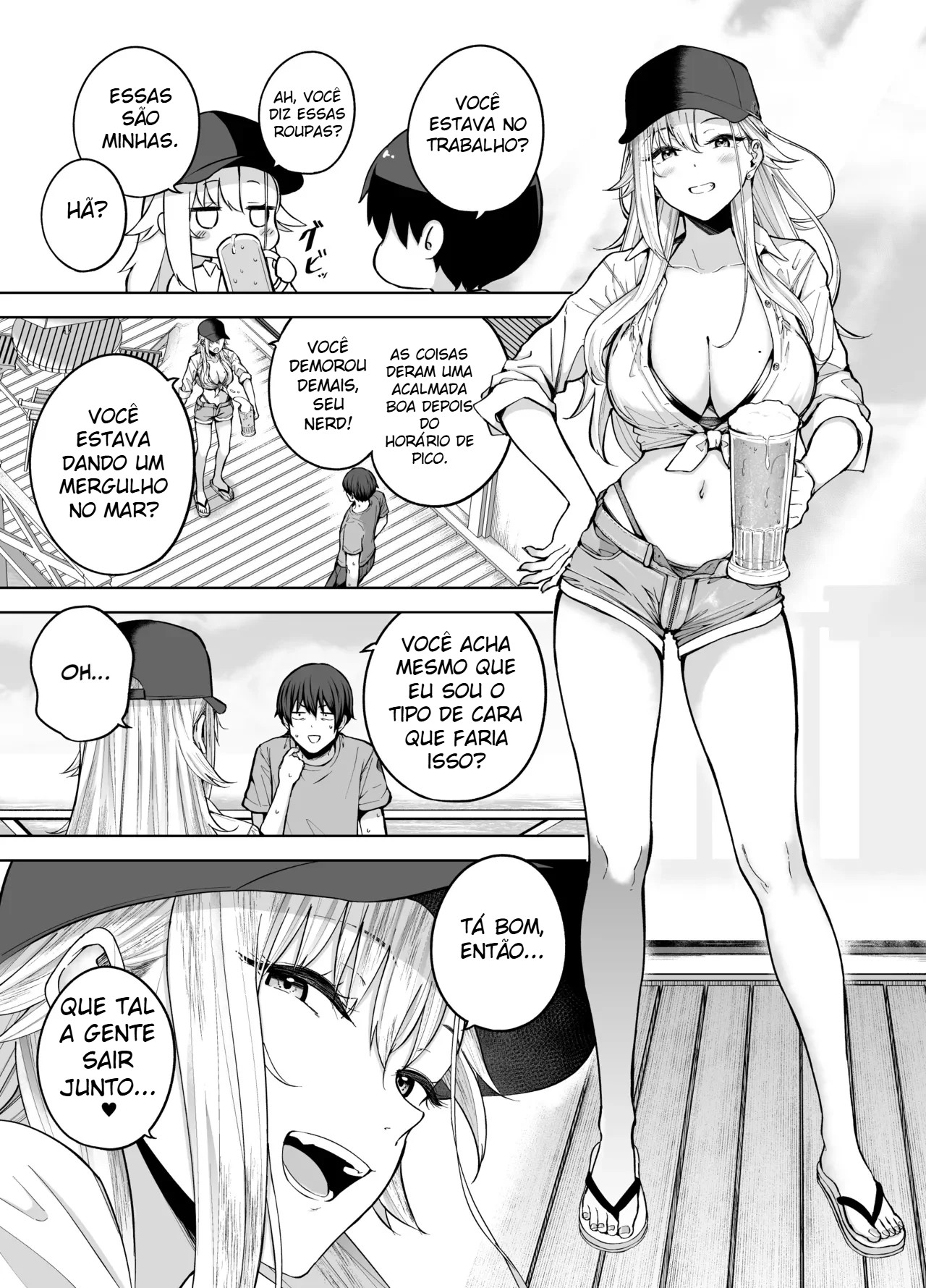 Sendo Agiota de uma Garota Gyaru Folgada em Troca de Favores 2 - Foto 24