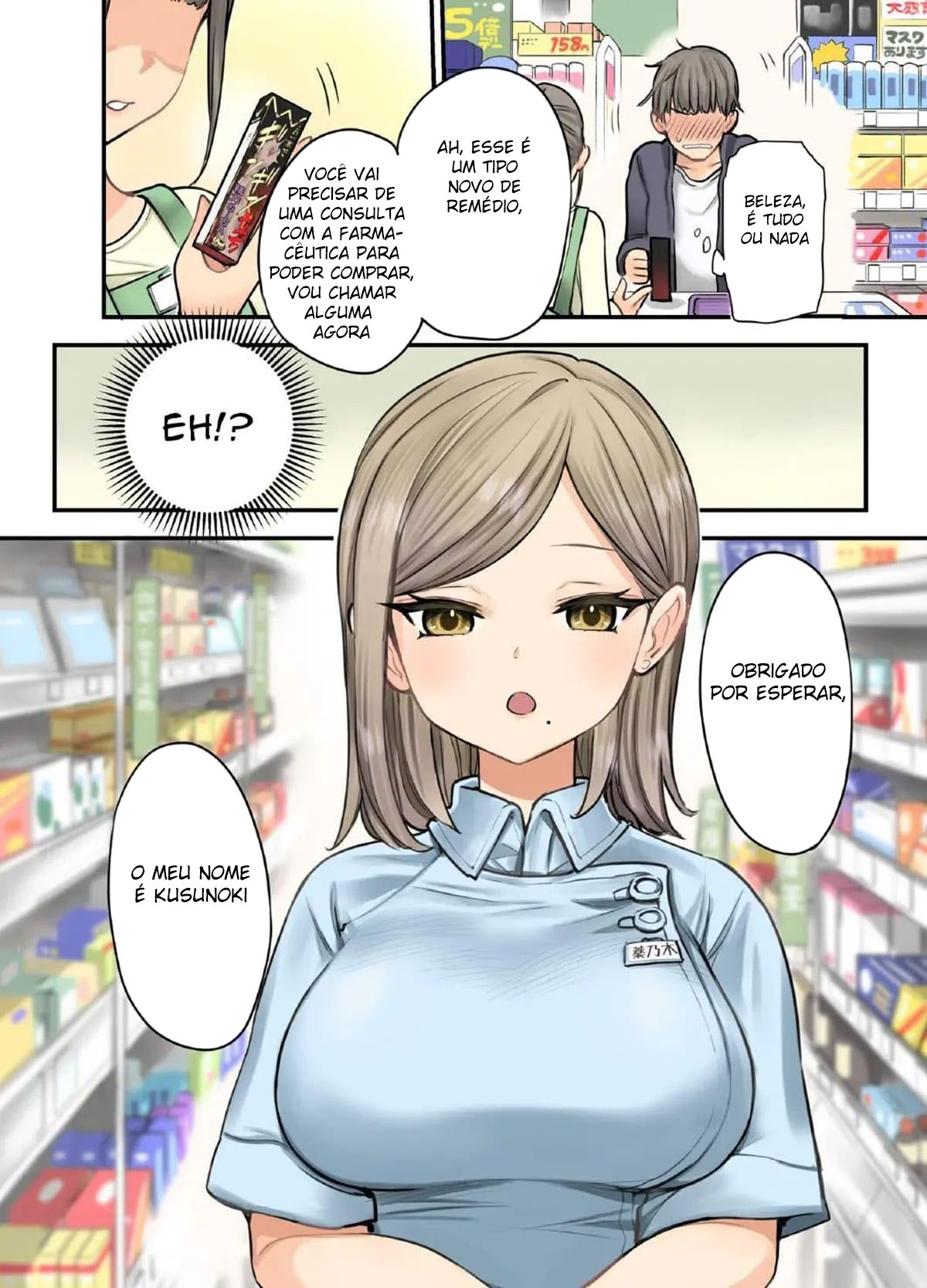 A Farmacêutica Peituda Kusunoki-San da Farmácia 24 horas - Foto 5
