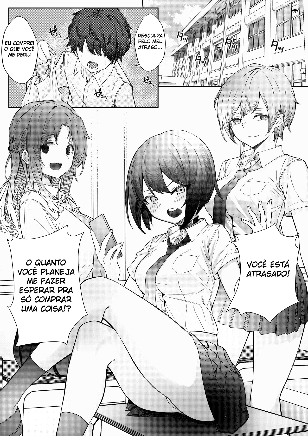 Minha Amiga de Inf*** Me Humilhou, Mas Eu Comi as Amigas Dela Sem Ela Saber - Foto 3