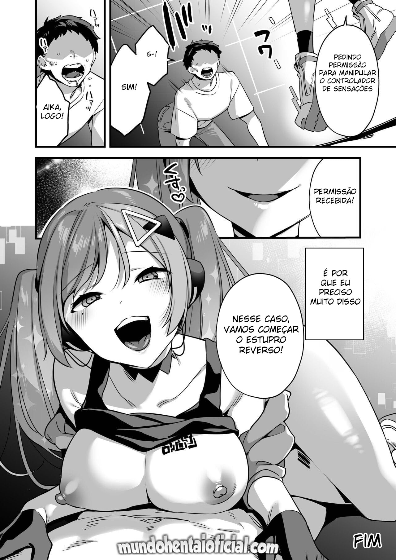 A Vingança da Ia de Mangá Erótico ~ Foda Reversa para Fazer a Humanidade Aprender a Lição ~ - Foto 34