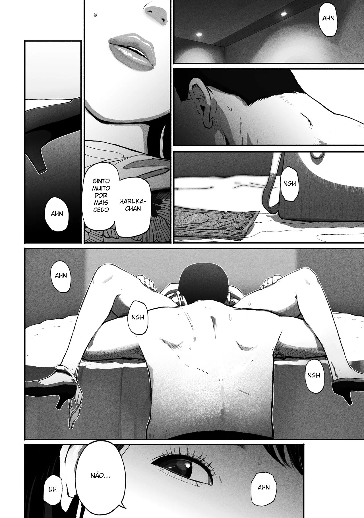 Mãe Solteira Fazendo Sexo Compensado ~ Acabei Encontrando A Novata do Trabalho No Aplicativo ~ - Foto 37