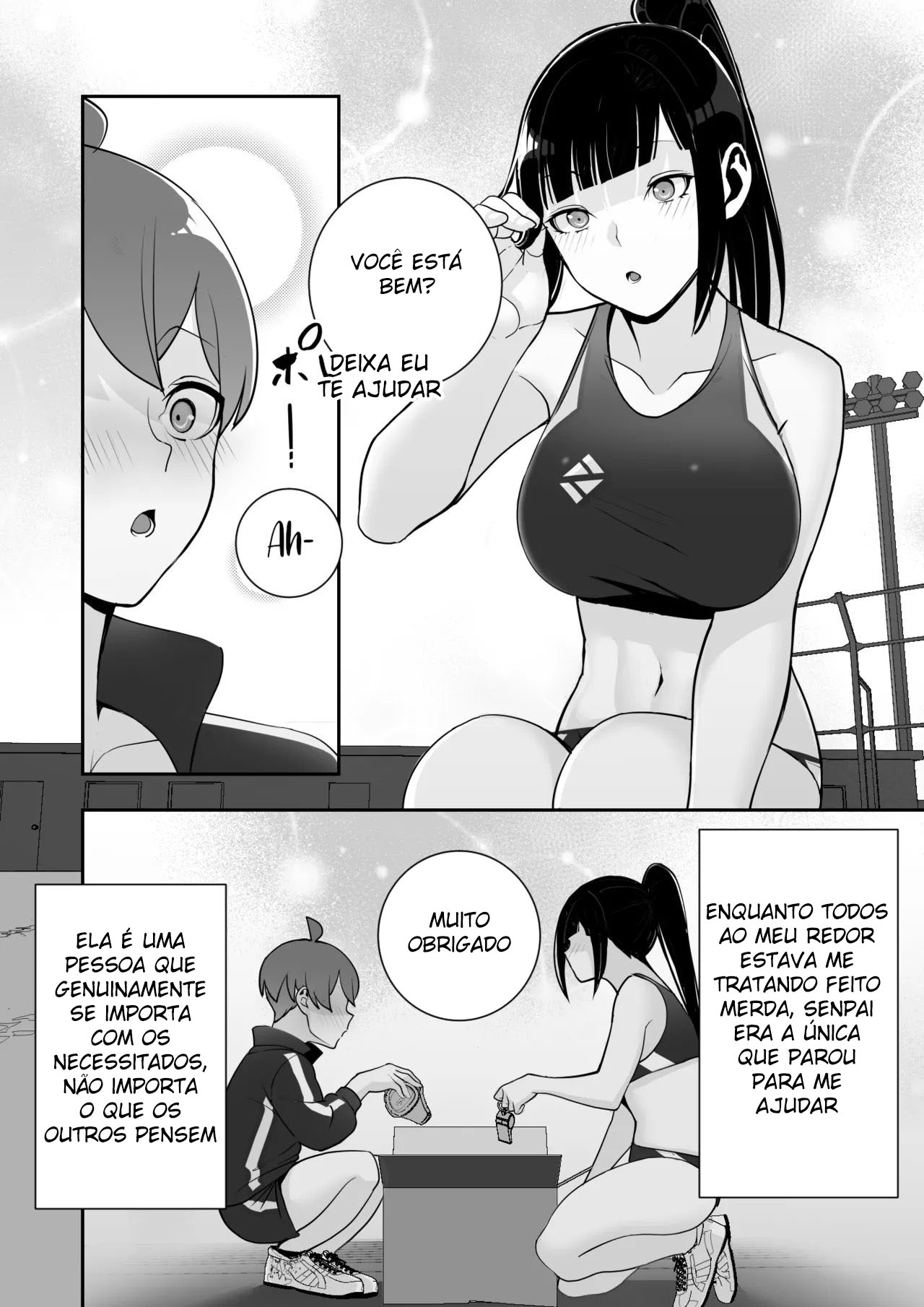 Eu Fiz Lavagem Cerebral em Minha Amada Senpai do Atletismo e a Tornei Minha Mulher Perfeita - Foto 38
