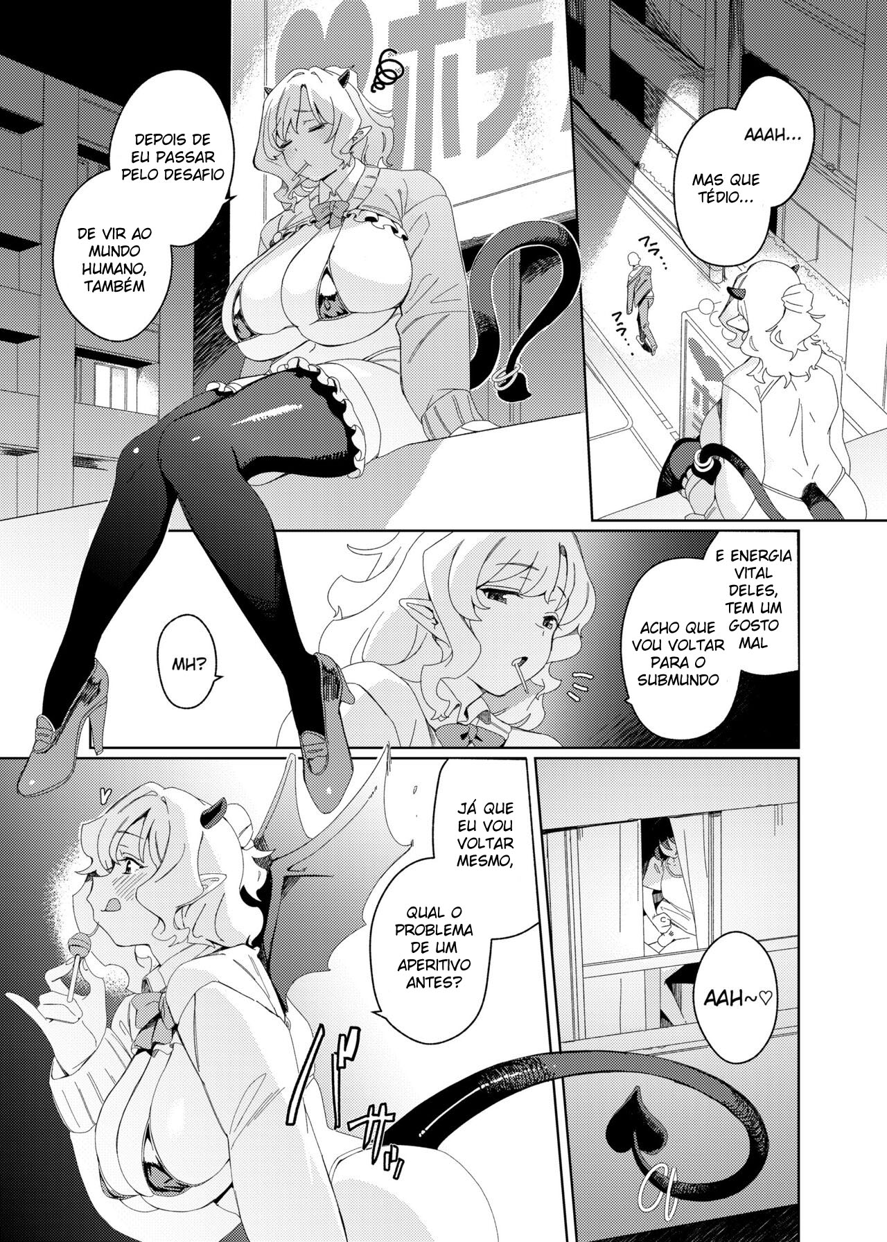 A Succubus Gyaru e a Nerd F*** - Foto 4