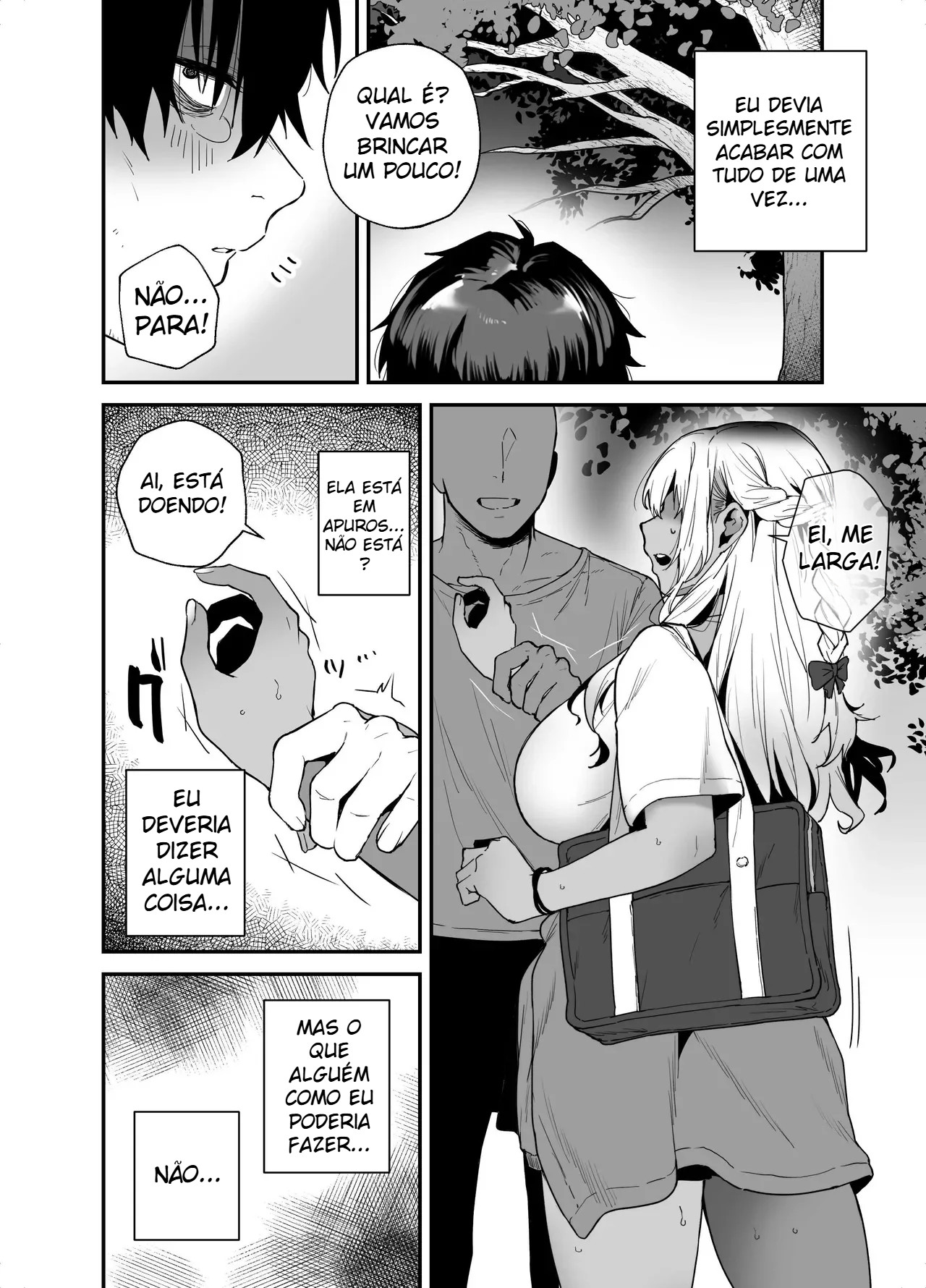 Retribuição da Gyaru: O Trabalhador Que Salvou Uma Gyaru Peituda de Um Rebelde E Acabou Tendo Um Romance Puro Com Ela - Foto 3