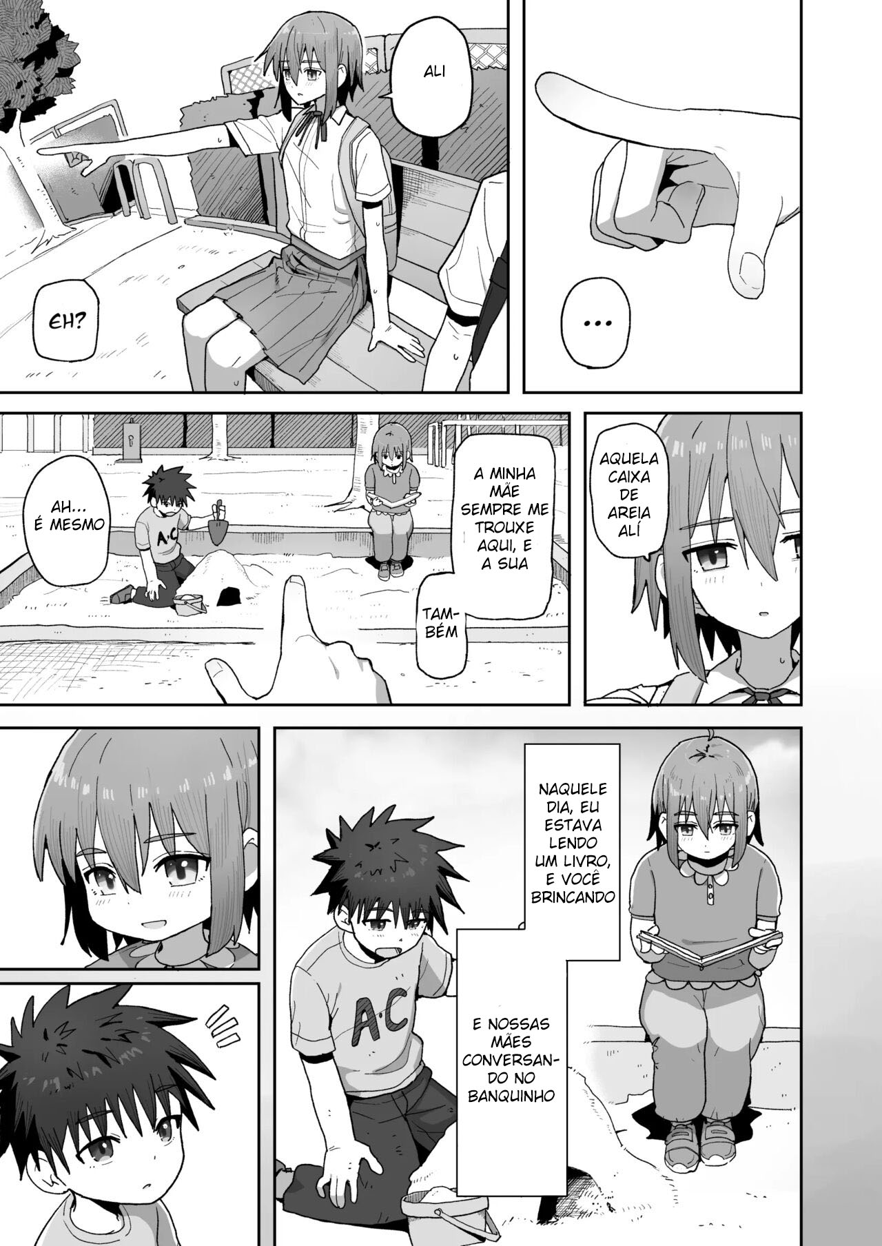 Por Favor, Não me Deixe Ir ~Acabei Me Apaixonando Pela Minha Amiga de Inf*** Onahole~ - Foto 40