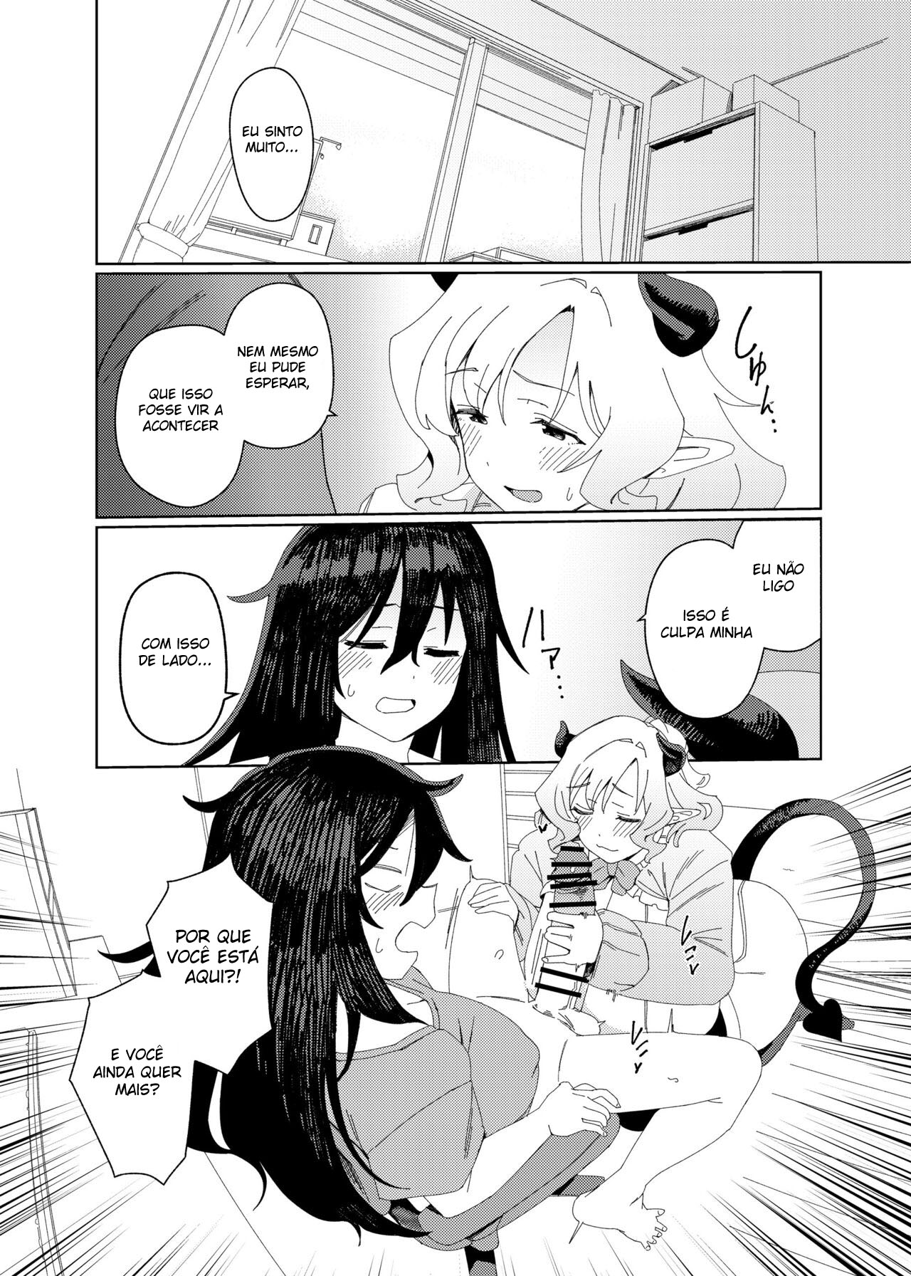 A Succubus Gyaru e a Nerd F*** - Foto 41