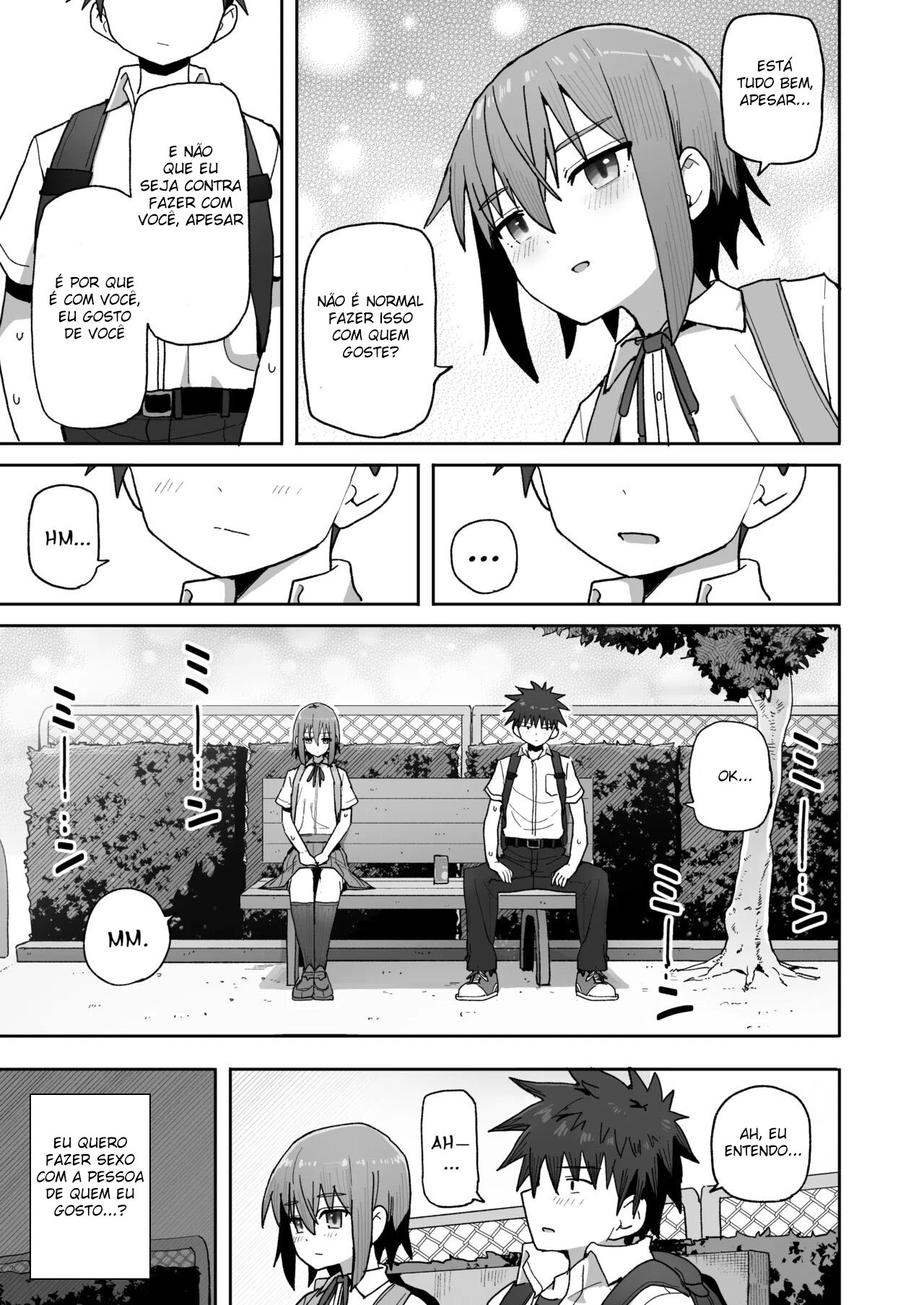 Por Favor, Não me Deixe Ir ~Acabei Me Apaixonando Pela Minha Amiga de Inf*** Onahole~ - Foto 44