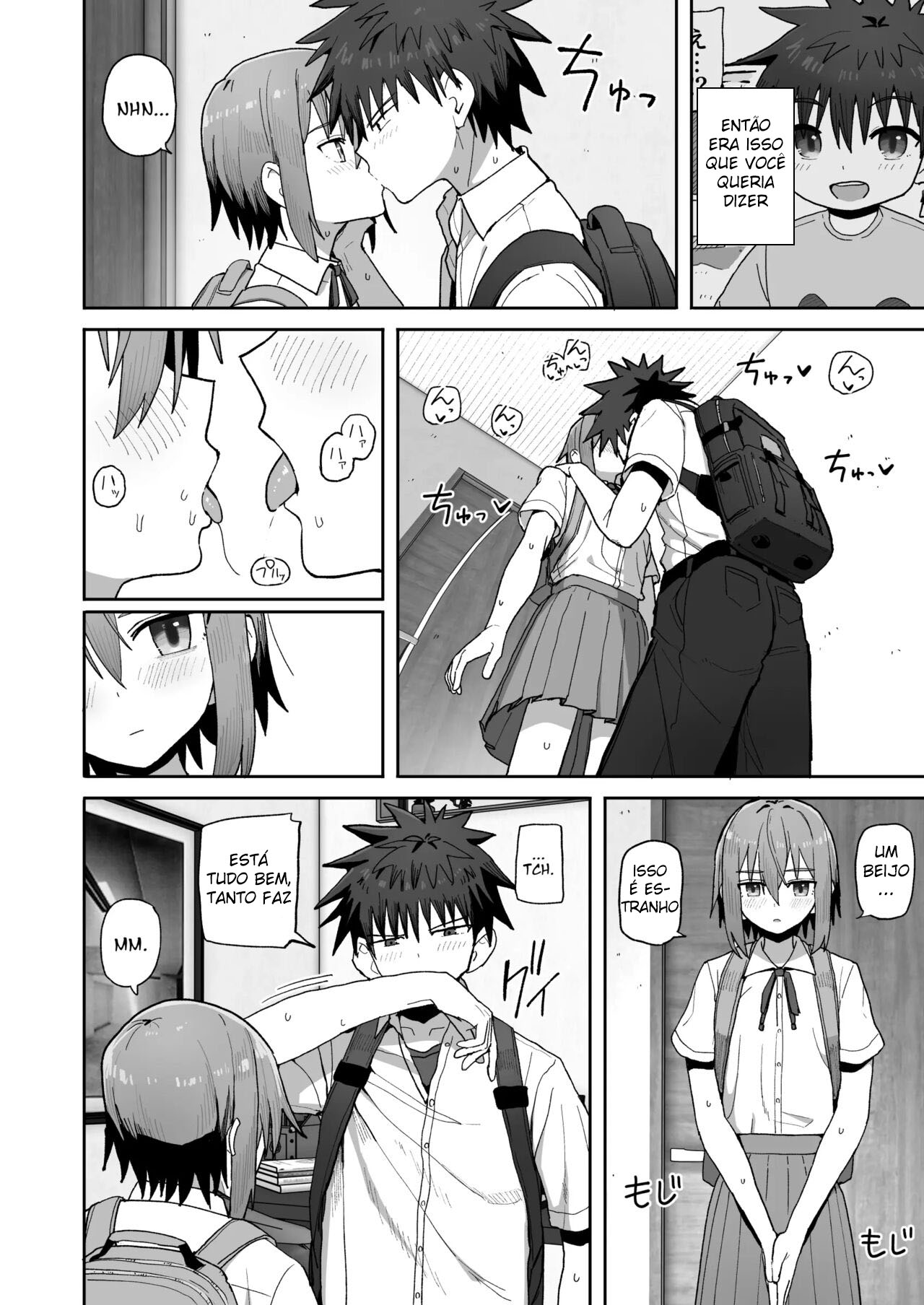 Por Favor, Não me Deixe Ir ~Acabei Me Apaixonando Pela Minha Amiga de Inf*** Onahole~ - Foto 45
