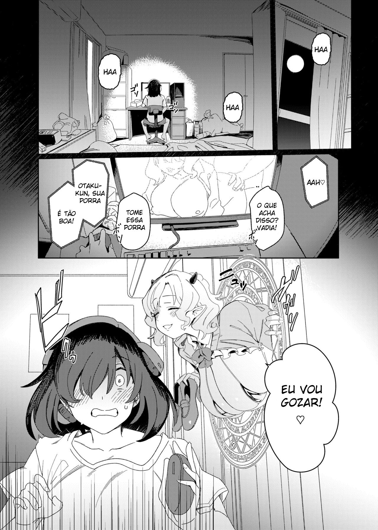 A Succubus Gyaru e a Nerd F*** - Foto 5