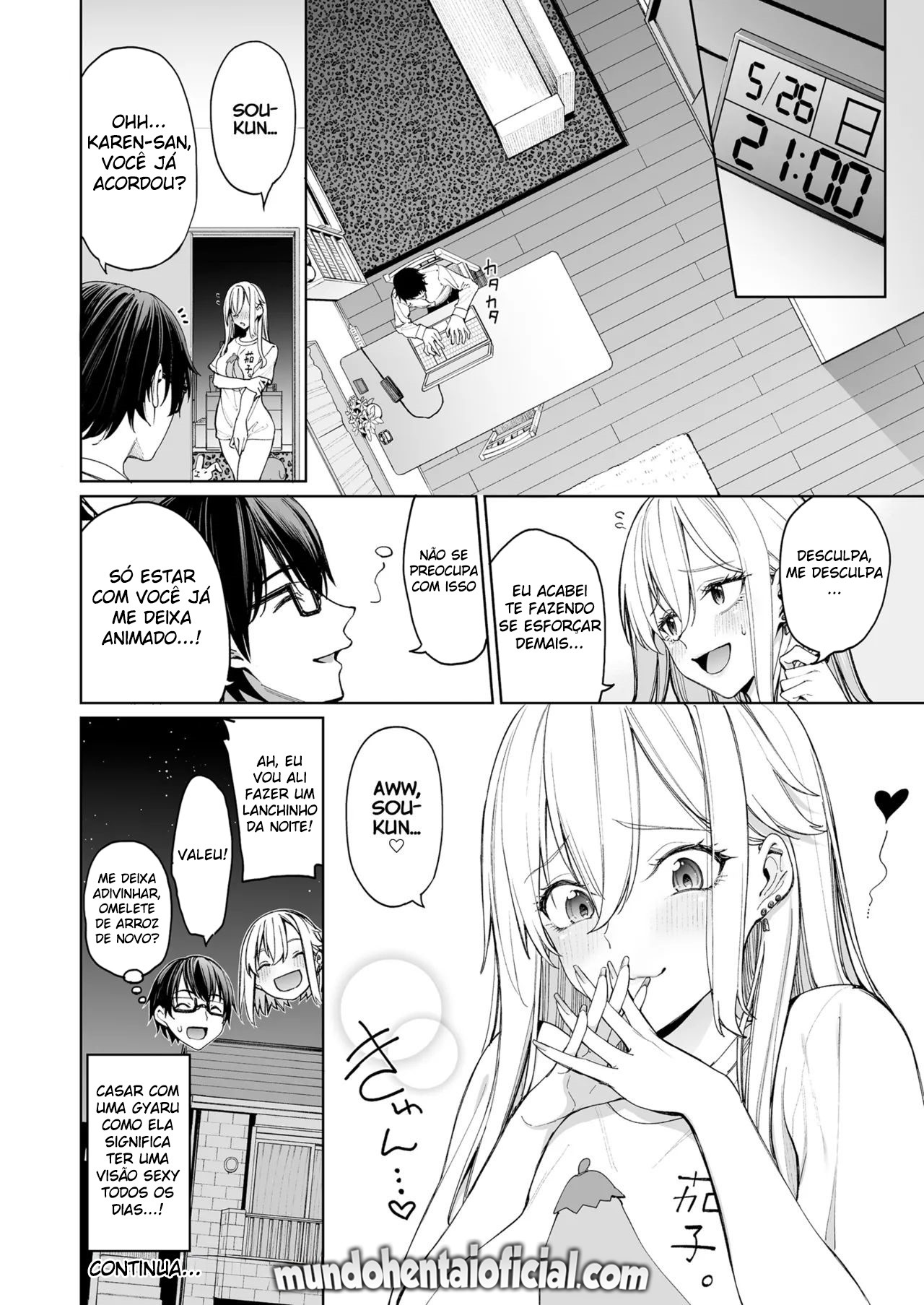 Depois Que Me Casei Com Uma Gyaru, Todos Os Dias Foram Os Melhore - Foto 50