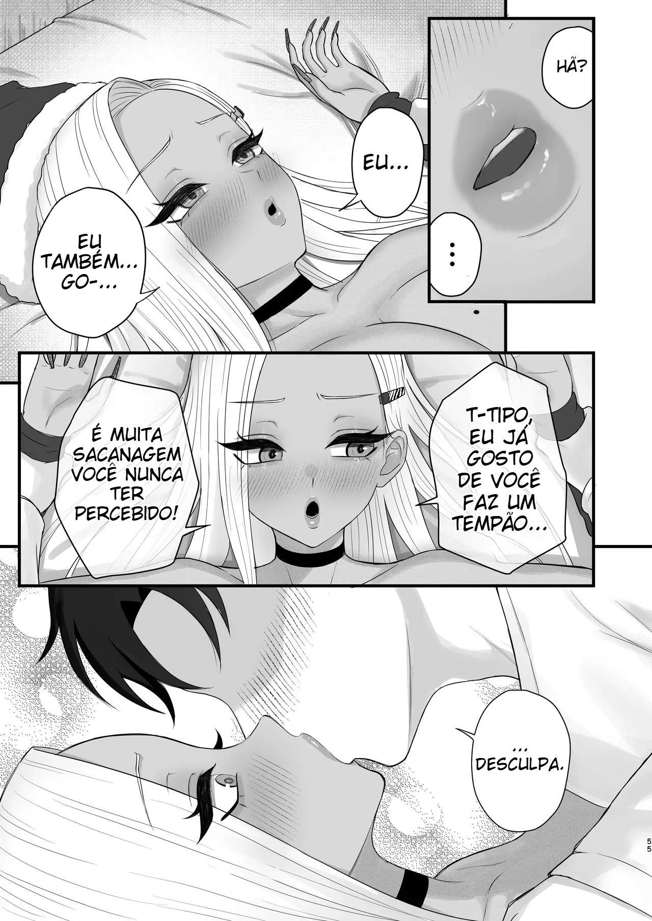 Minha Amiga Gyaru Que No Fundo Cede Fácil à Insistência - Foto 52