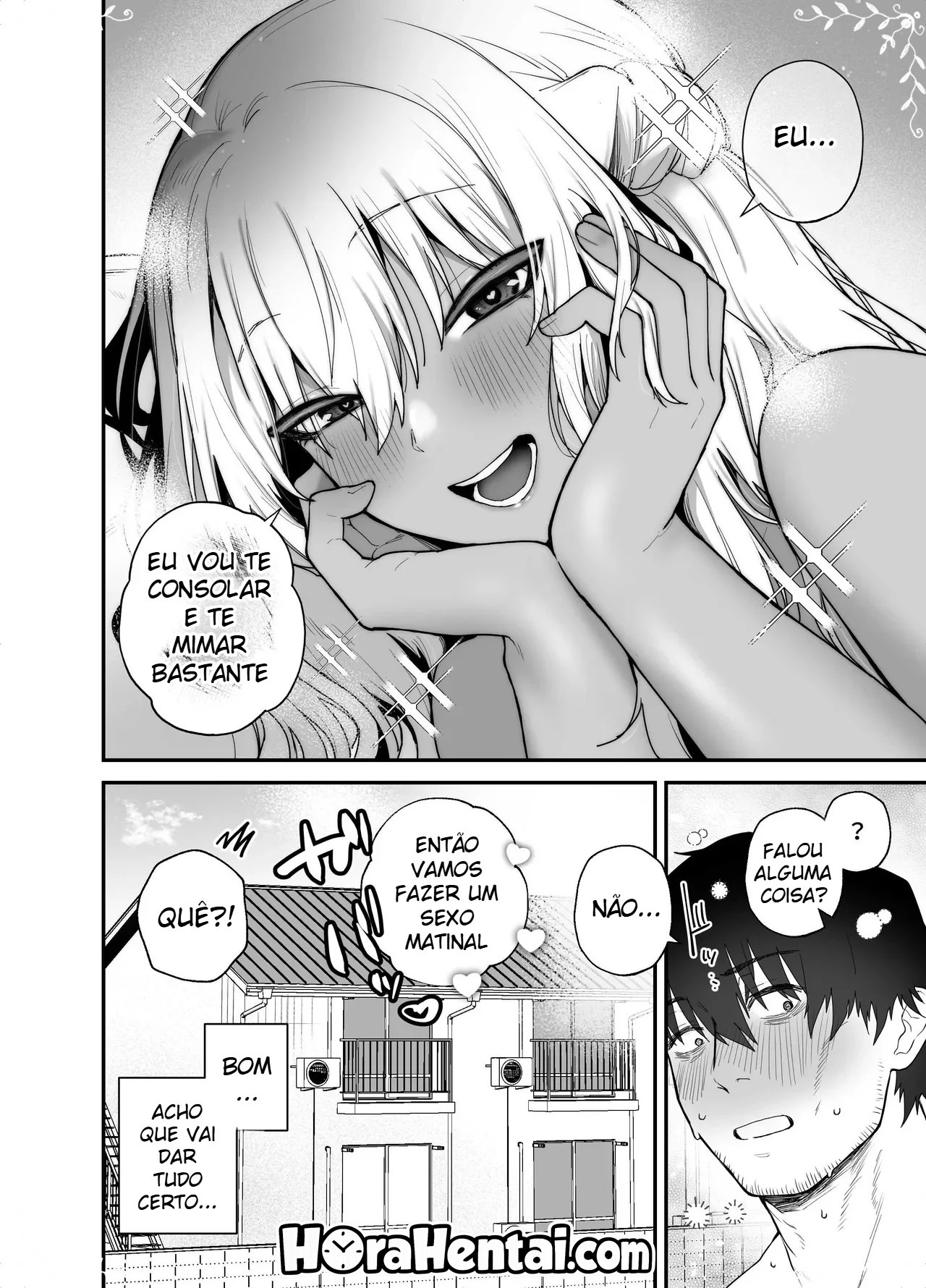 Retribuição da Gyaru: O Trabalhador Que Salvou Uma Gyaru Peituda de Um Rebelde E Acabou Tendo Um Romance Puro Com Ela - Foto 55