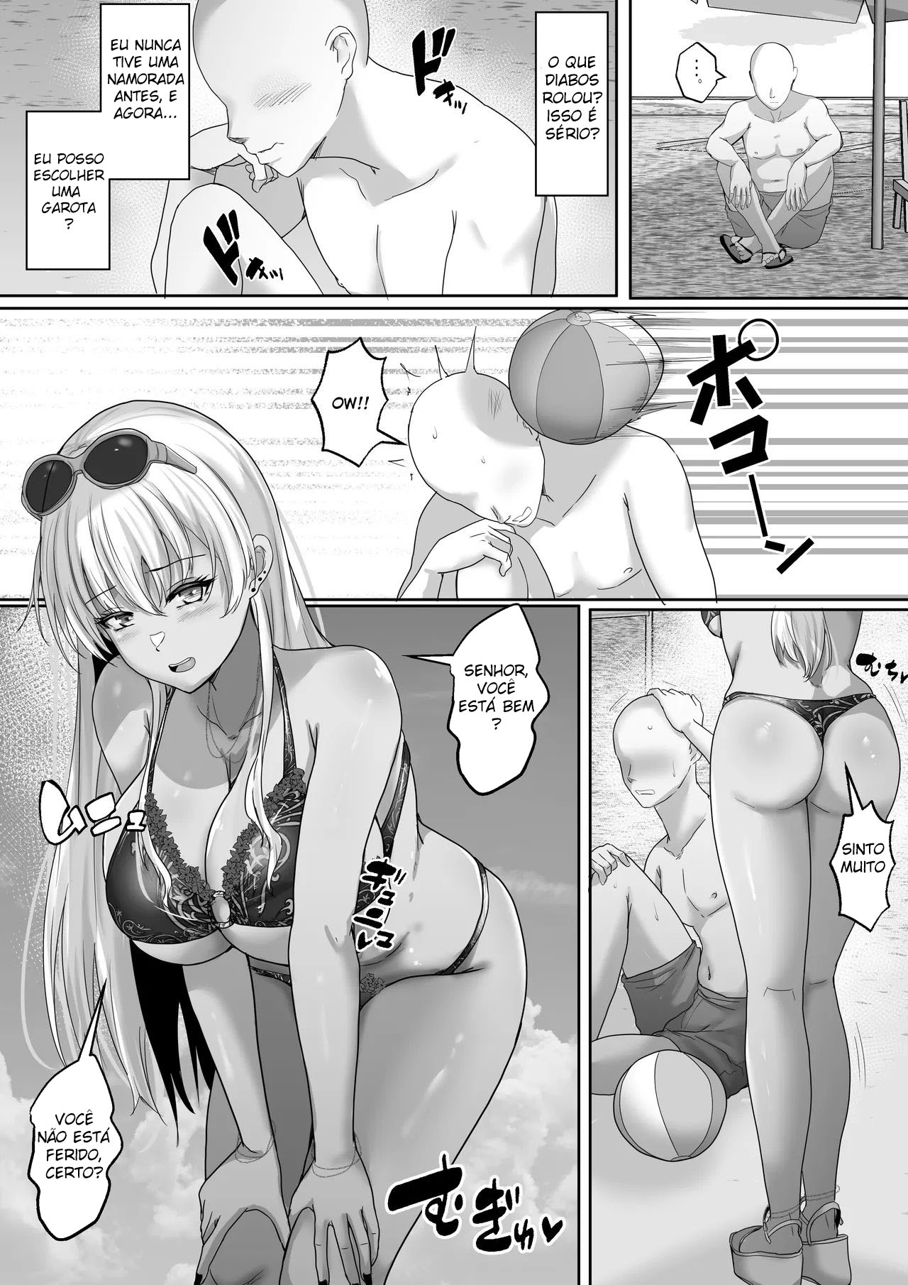 Uma Gyaru Morena É A Minha Cura. Ganhei Uma Namorada Peituda Na Praia! - Foto 6