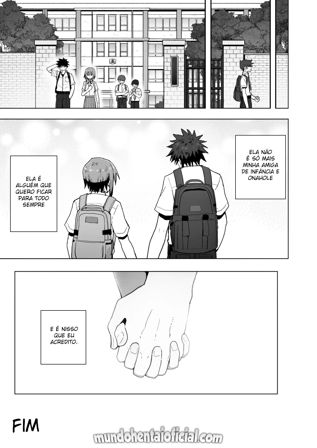 Por Favor, Não me Deixe Ir ~Acabei Me Apaixonando Pela Minha Amiga de Inf*** Onahole~ - Foto 62