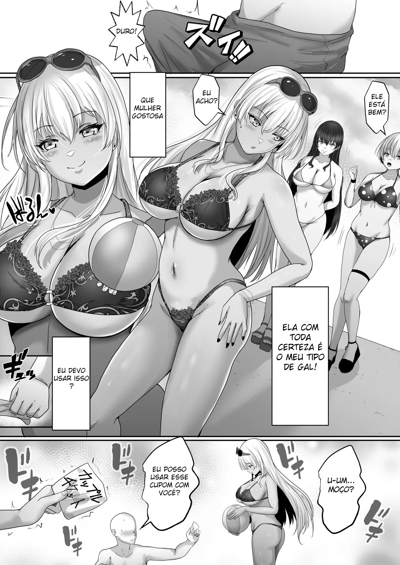 Uma Gyaru Morena É A Minha Cura. Ganhei Uma Namorada Peituda Na Praia! - Foto 7