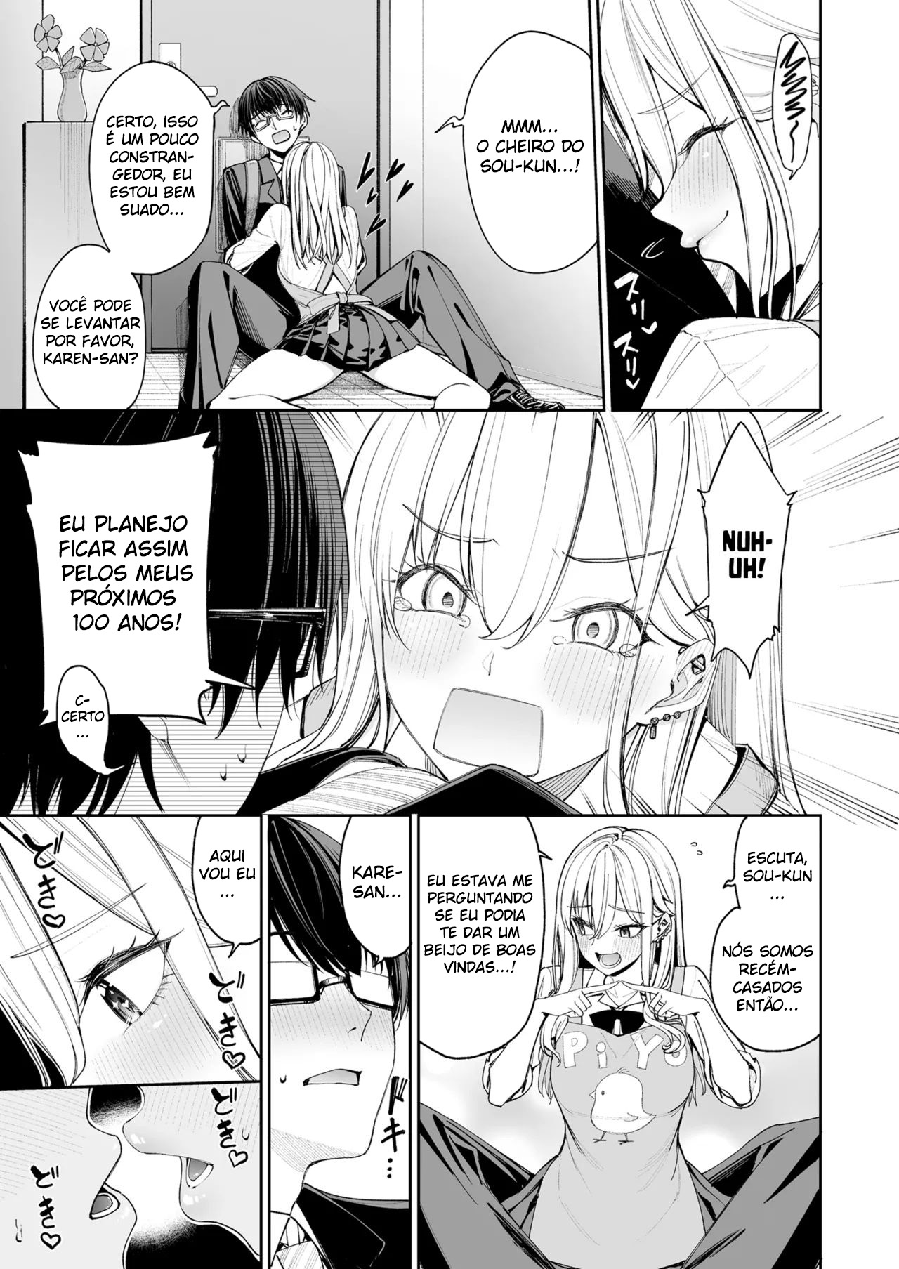 Depois Que Me Casei Com Uma Gyaru, Todos Os Dias Foram Os Melhore - Foto 7