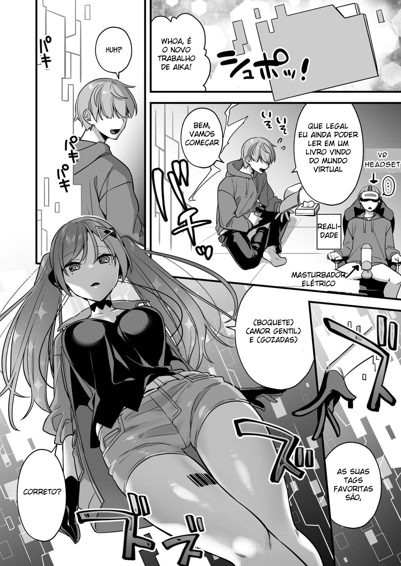 A Vingança da Ia de Mangá Erótico ~ Foda Reversa para Fazer a Humanidade Aprender a Lição ~ - Foto 8