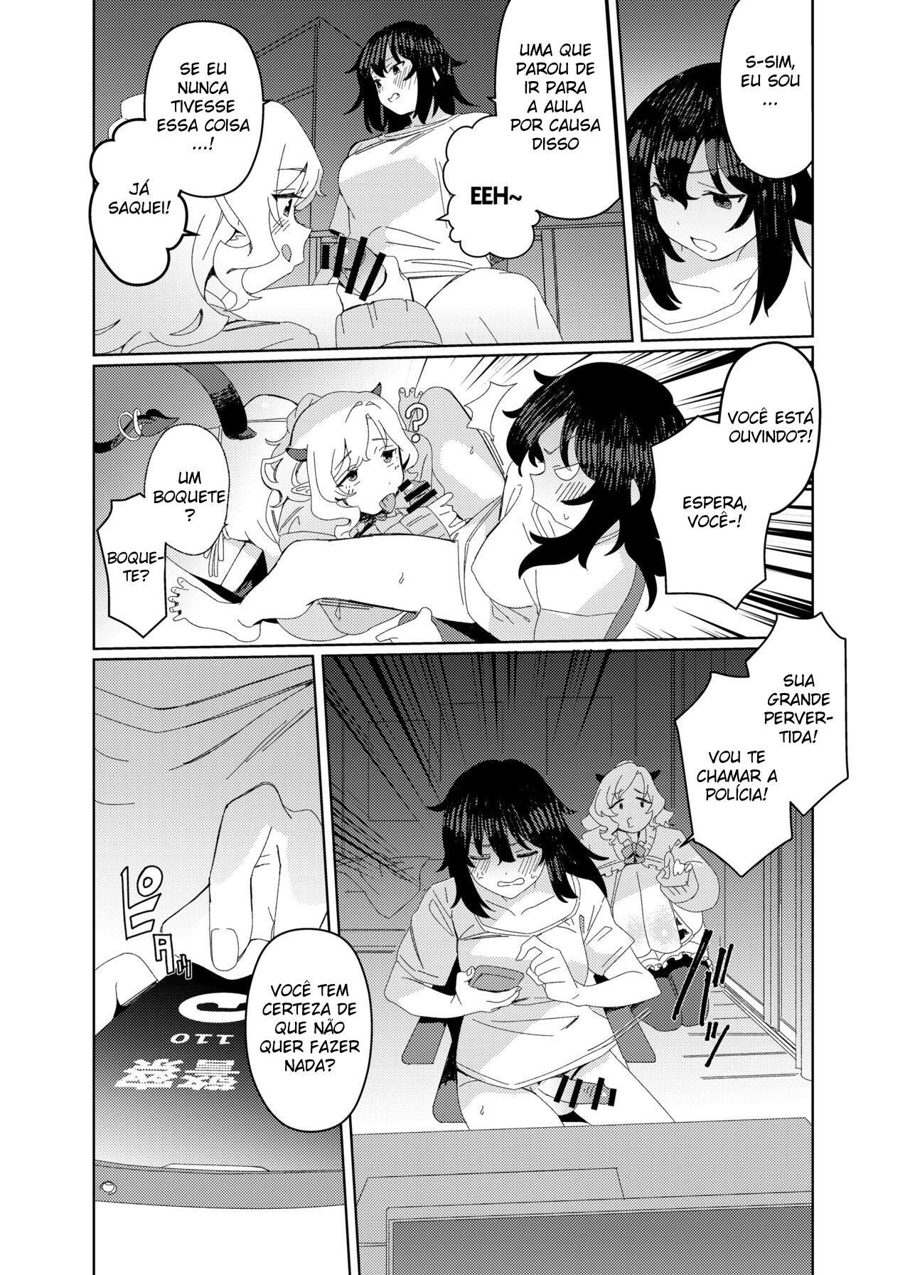 A Succubus Gyaru e a Nerd F*** - Foto 8