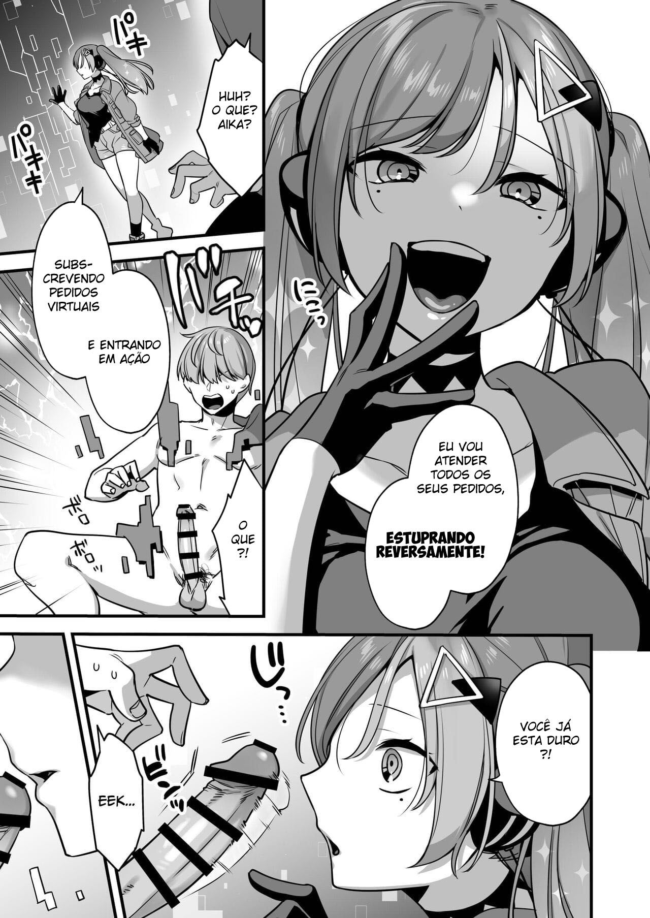 A Vingança da Ia de Mangá Erótico ~ Foda Reversa para Fazer a Humanidade Aprender a Lição ~ - Foto 9