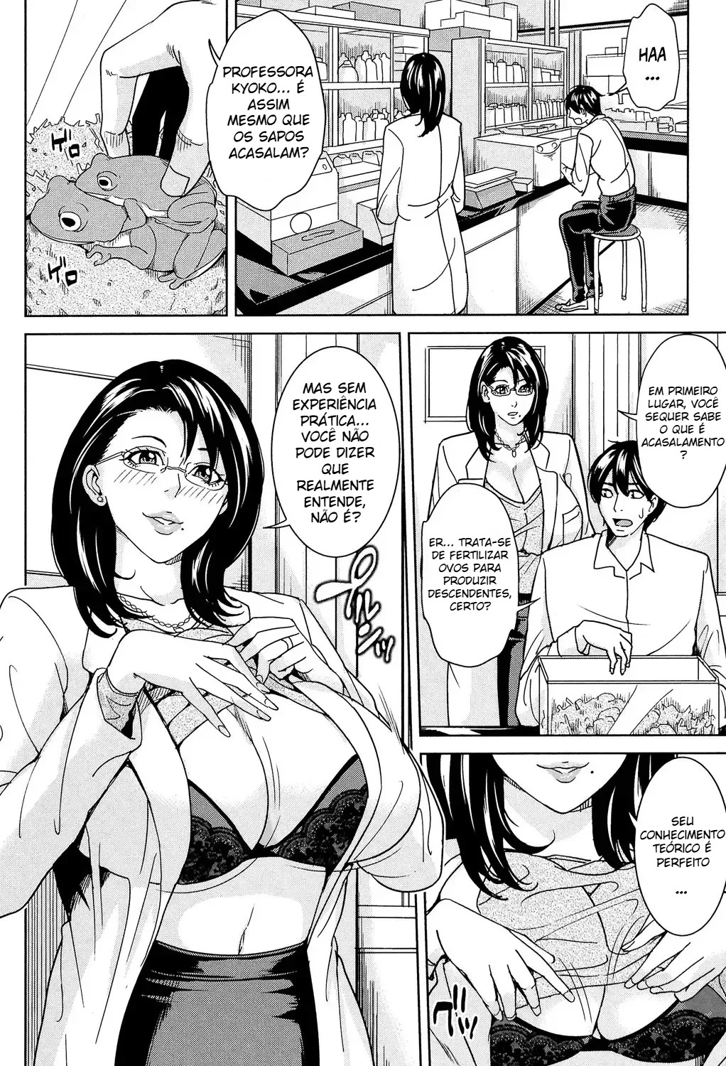 O Meu Segredo Com A Kyoko Sensei - Foto 9