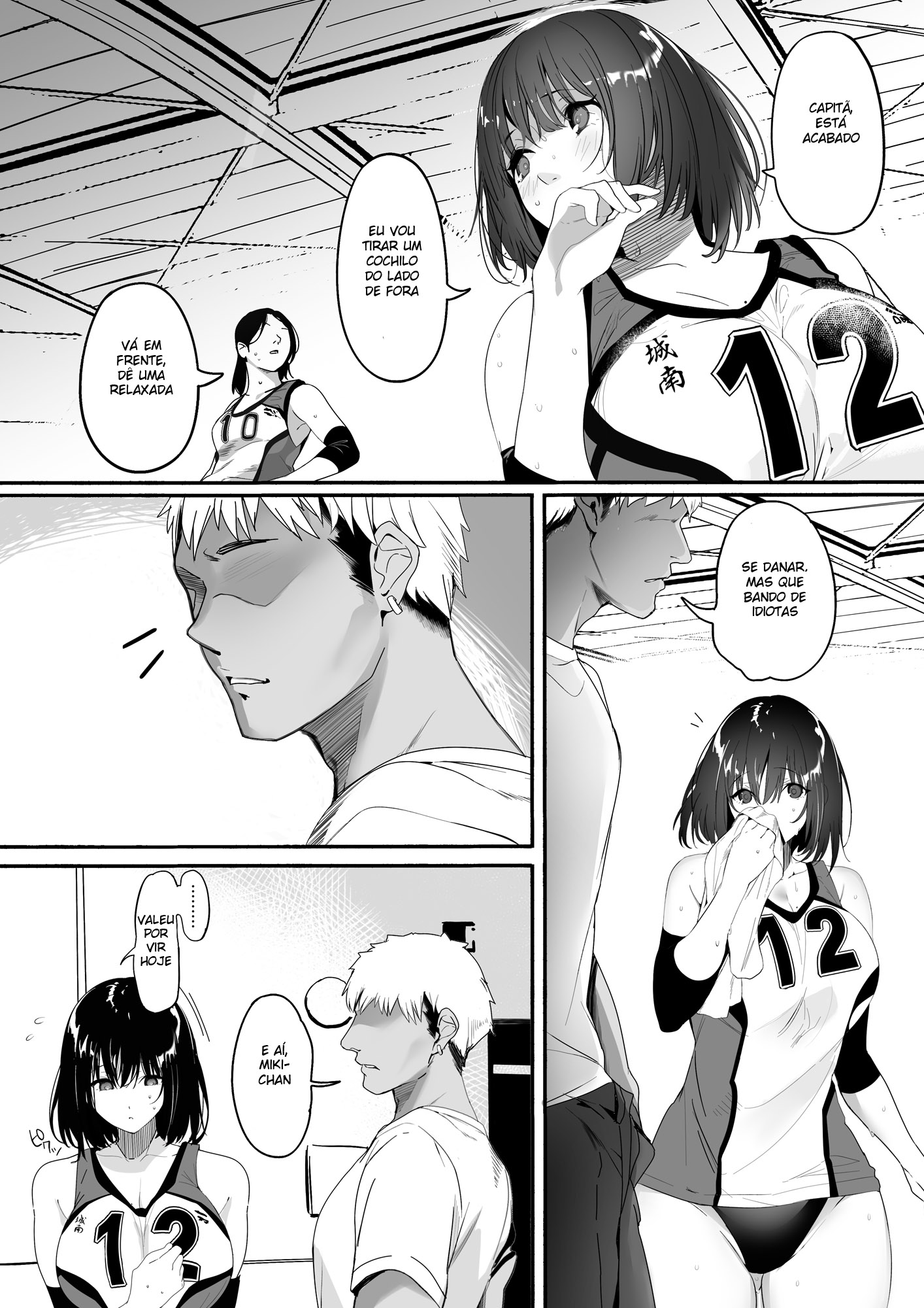 A História De Como Uma Garota Alta e Elegante Do Time De Vôlei, Se Torna Propriedade de Seu Senpai - Foto 6