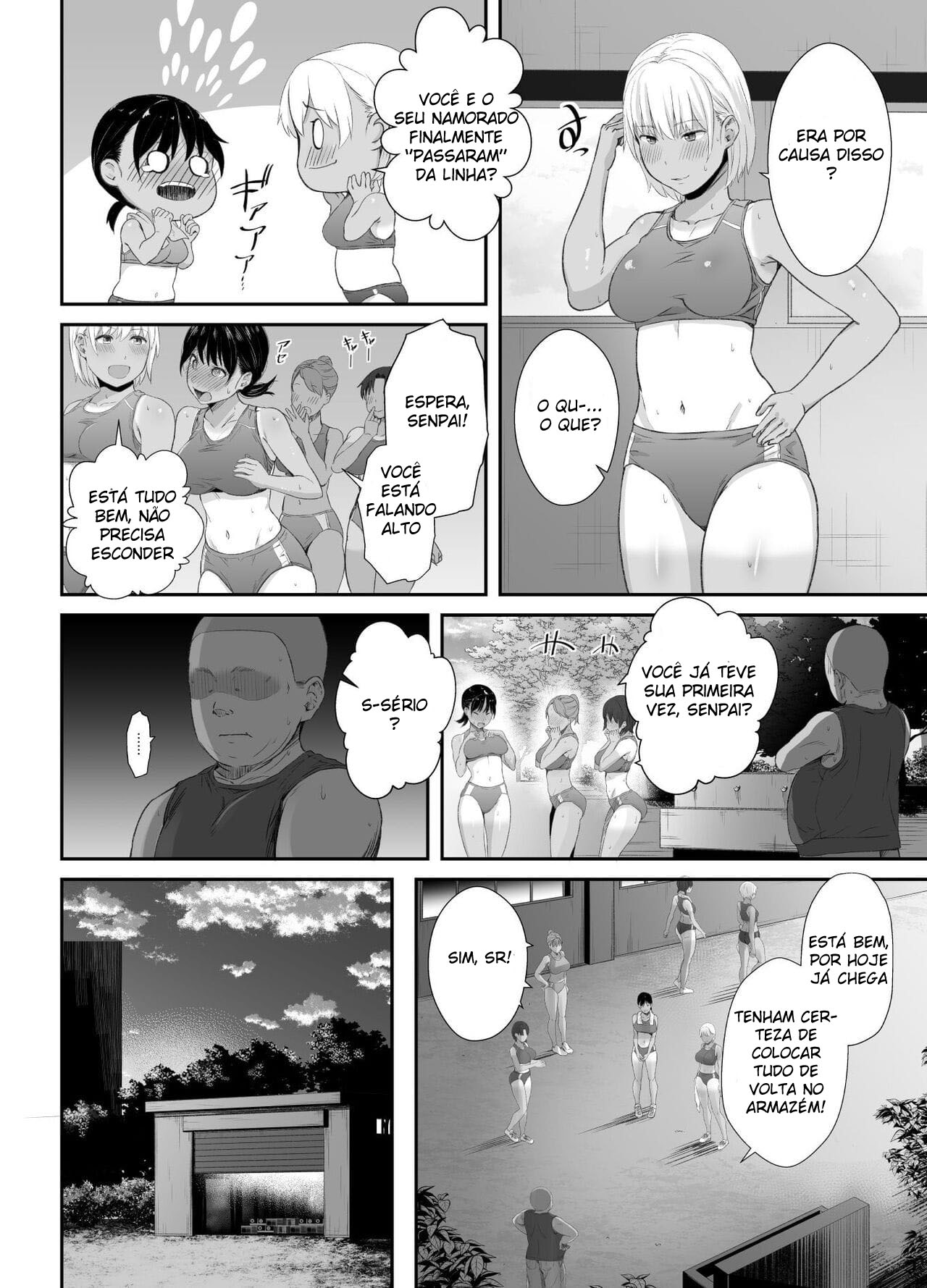 Até que a Namorada Dedicada do Clube de Atletismo se Curve ao Treinamento Humilhante - Foto 5