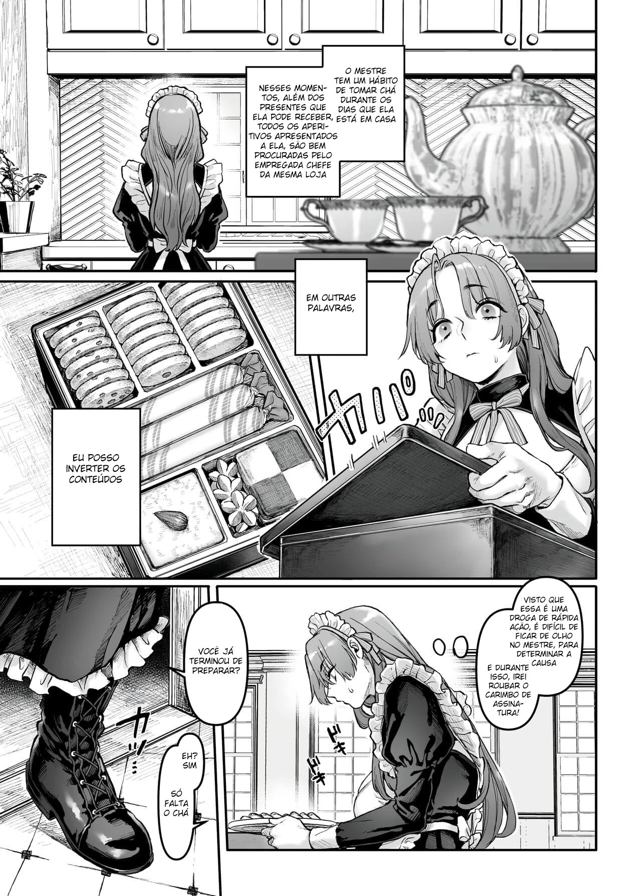 Infiltração! Reembolso de Dívidas de uma Espiã à Beira do Precipício ~A Empregada Crossdressing e o Chefe Oni~ - Foto 18