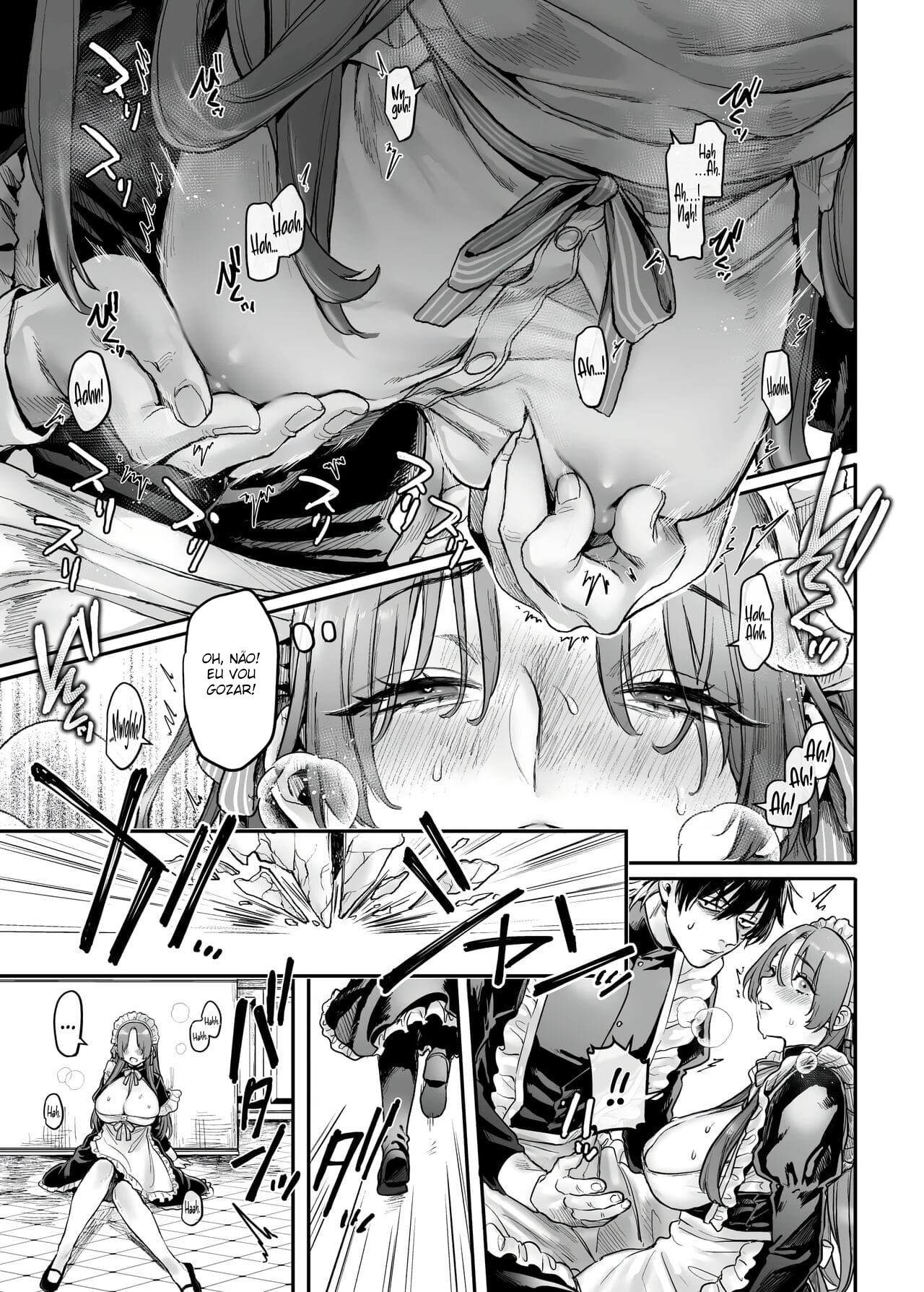Infiltração! Reembolso de Dívidas de uma Espiã à Beira do Precipício ~A Empregada Crossdressing e o Chefe Oni~ - Foto 24