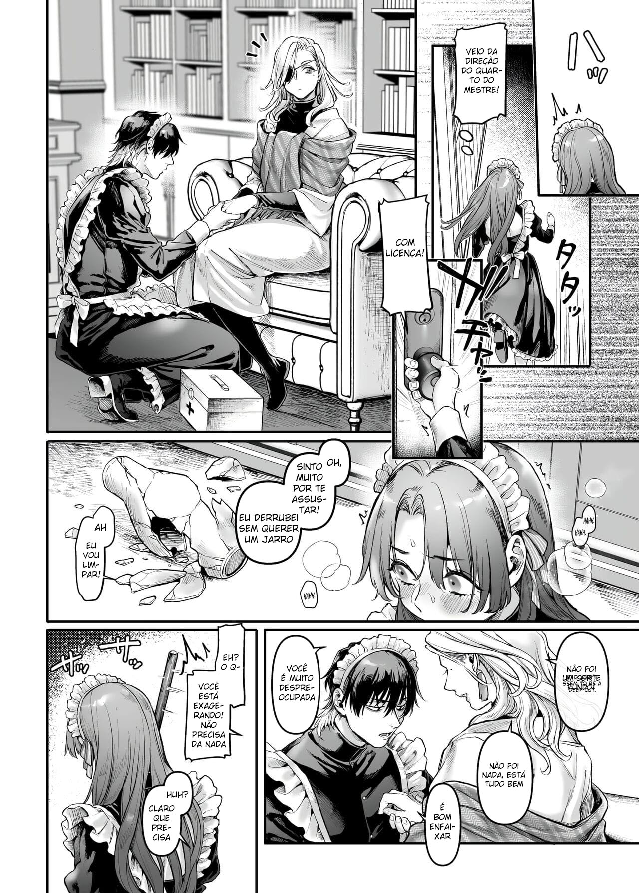 Infiltração! Reembolso de Dívidas de uma Espiã à Beira do Precipício ~A Empregada Crossdressing e o Chefe Oni~ - Foto 25